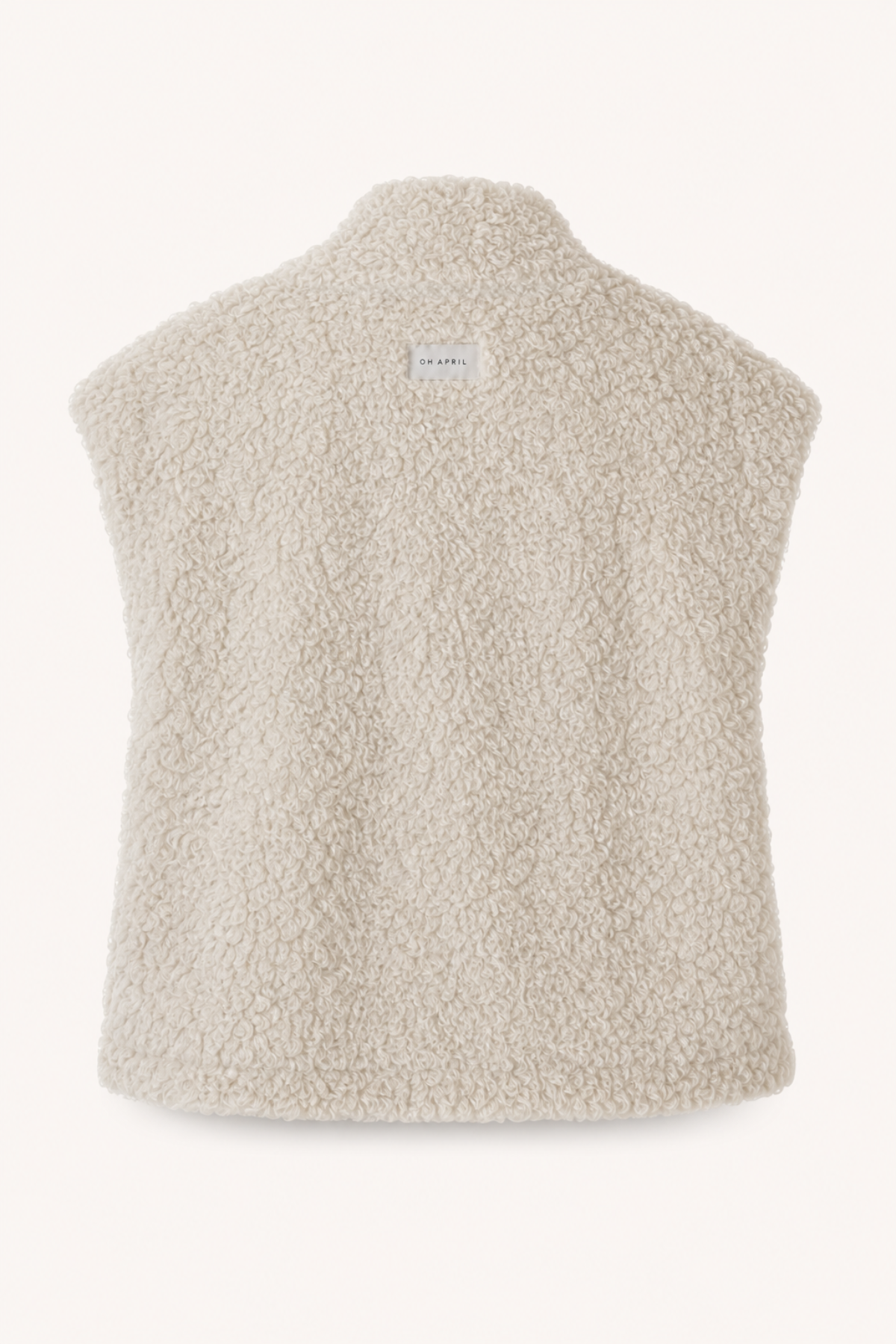 Jolie Fur Vest Off White
