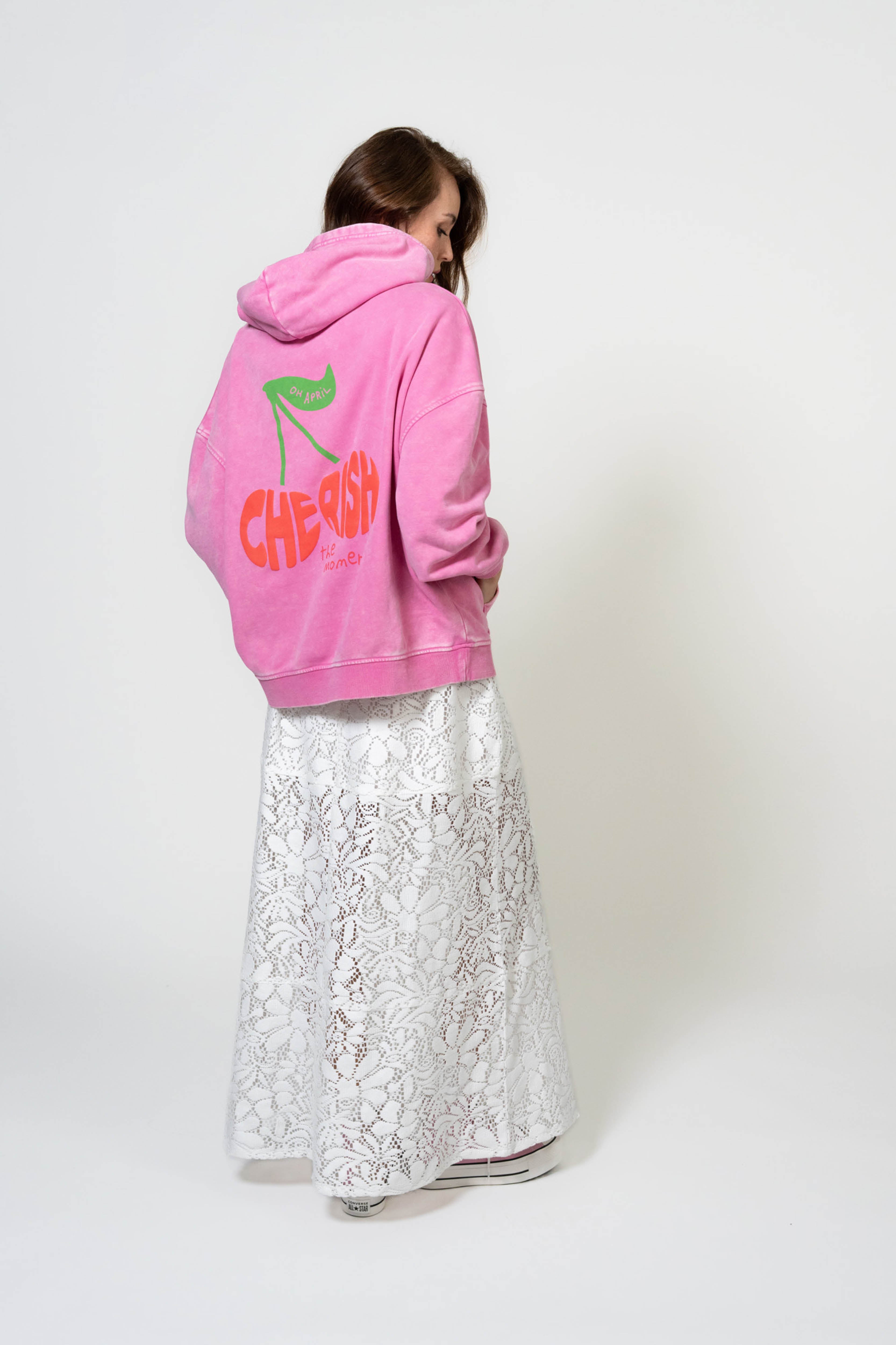 BF Hoodie Cherish Fuchsia Acid