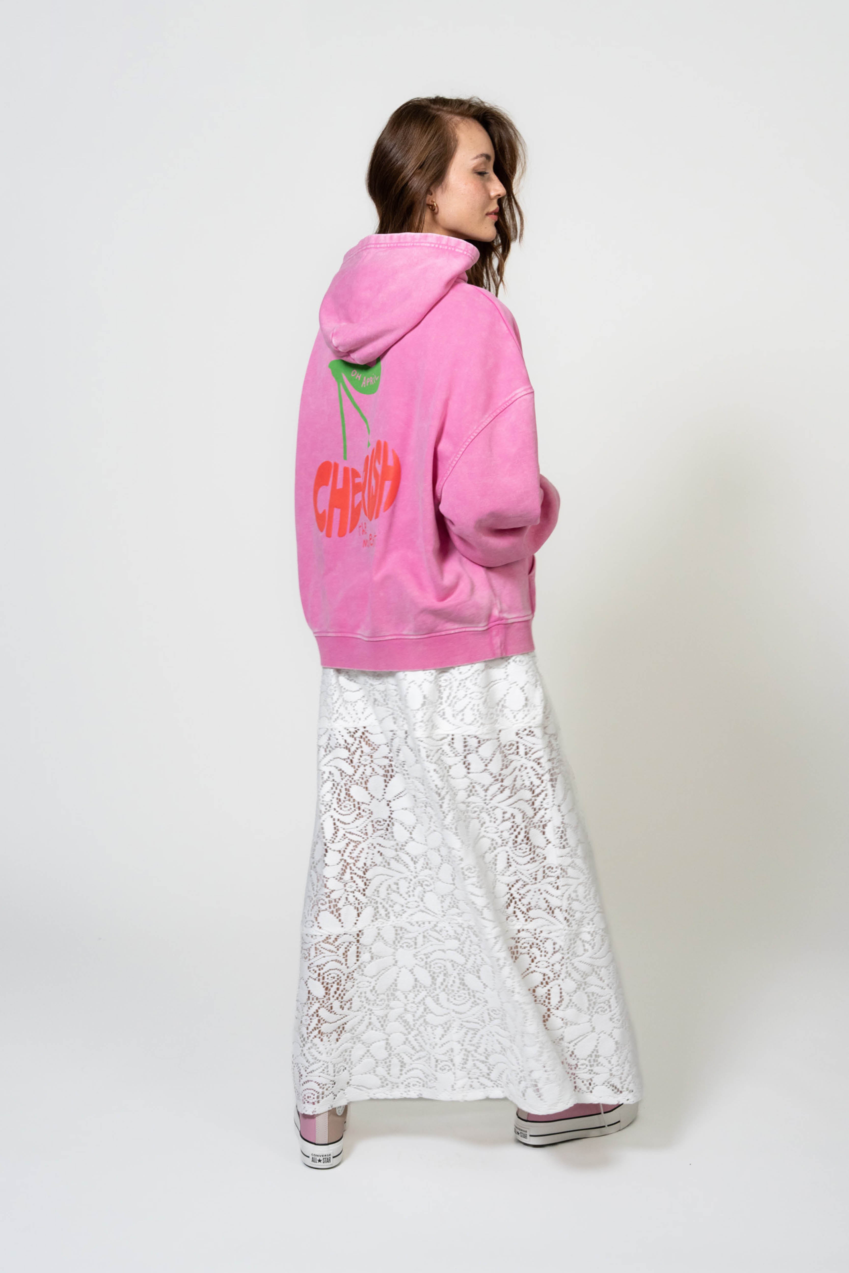 BF Hoodie Cherish Fuchsia Acid