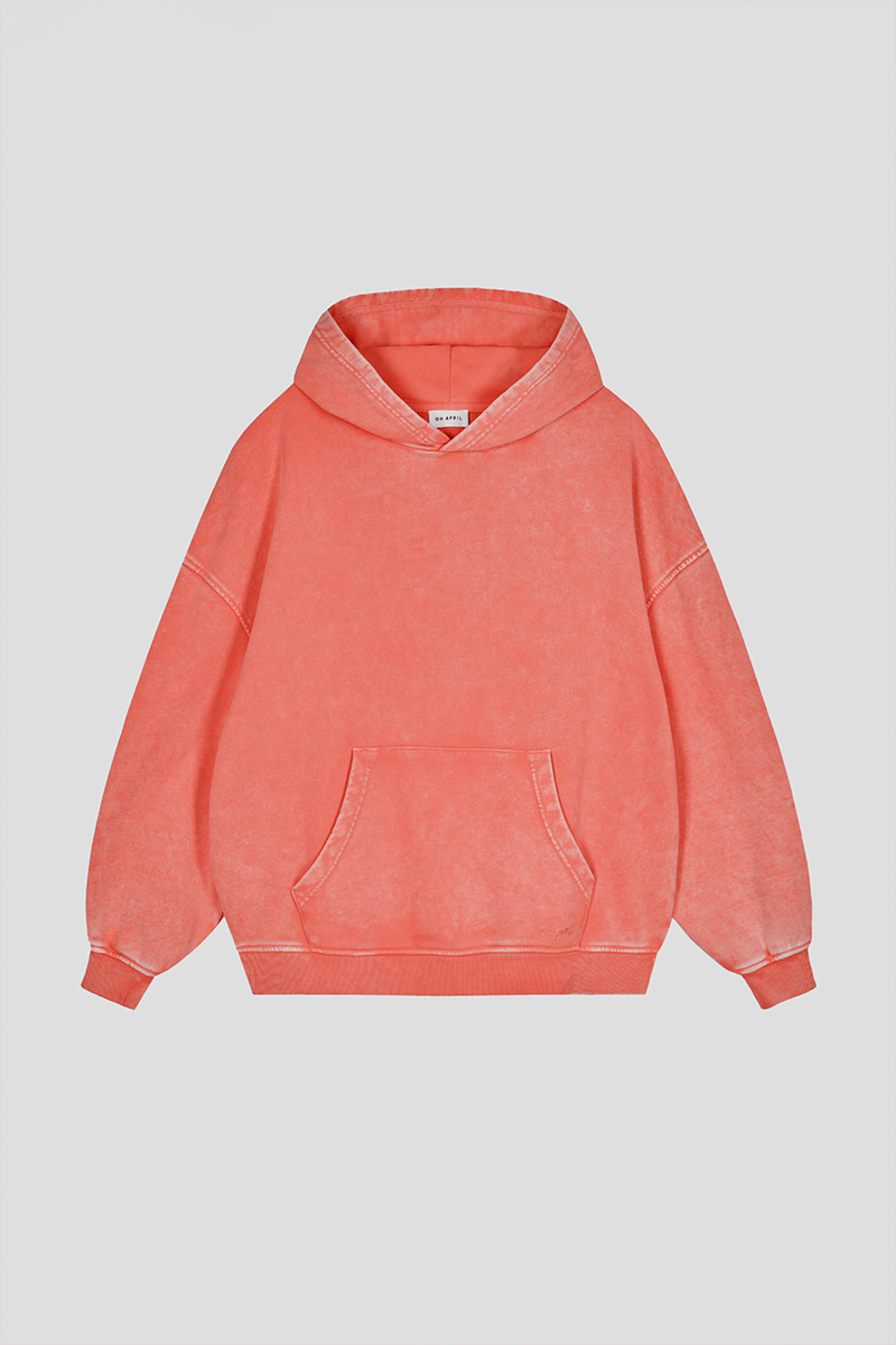 BF Hoodie Cherish Coral Acid