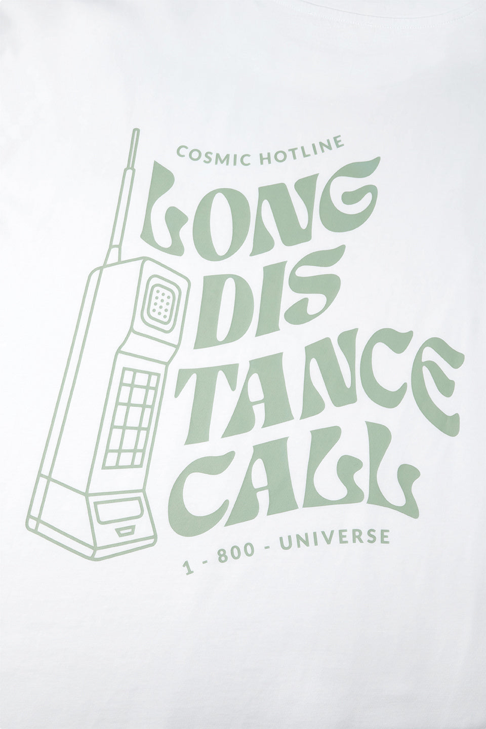 Longsleeve White Distance Call