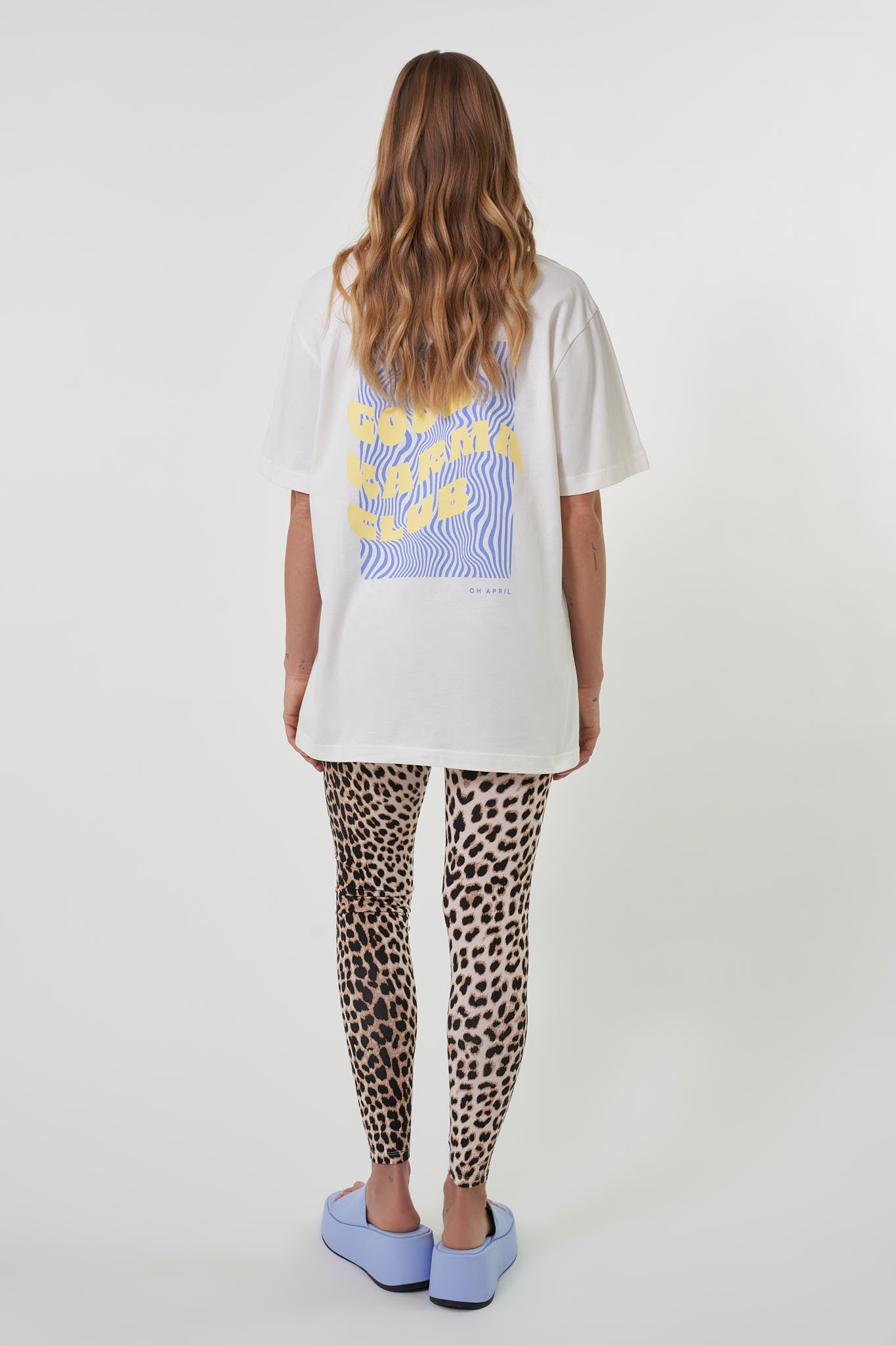 Boyfriend T-Shirt Off White Good Karma Club