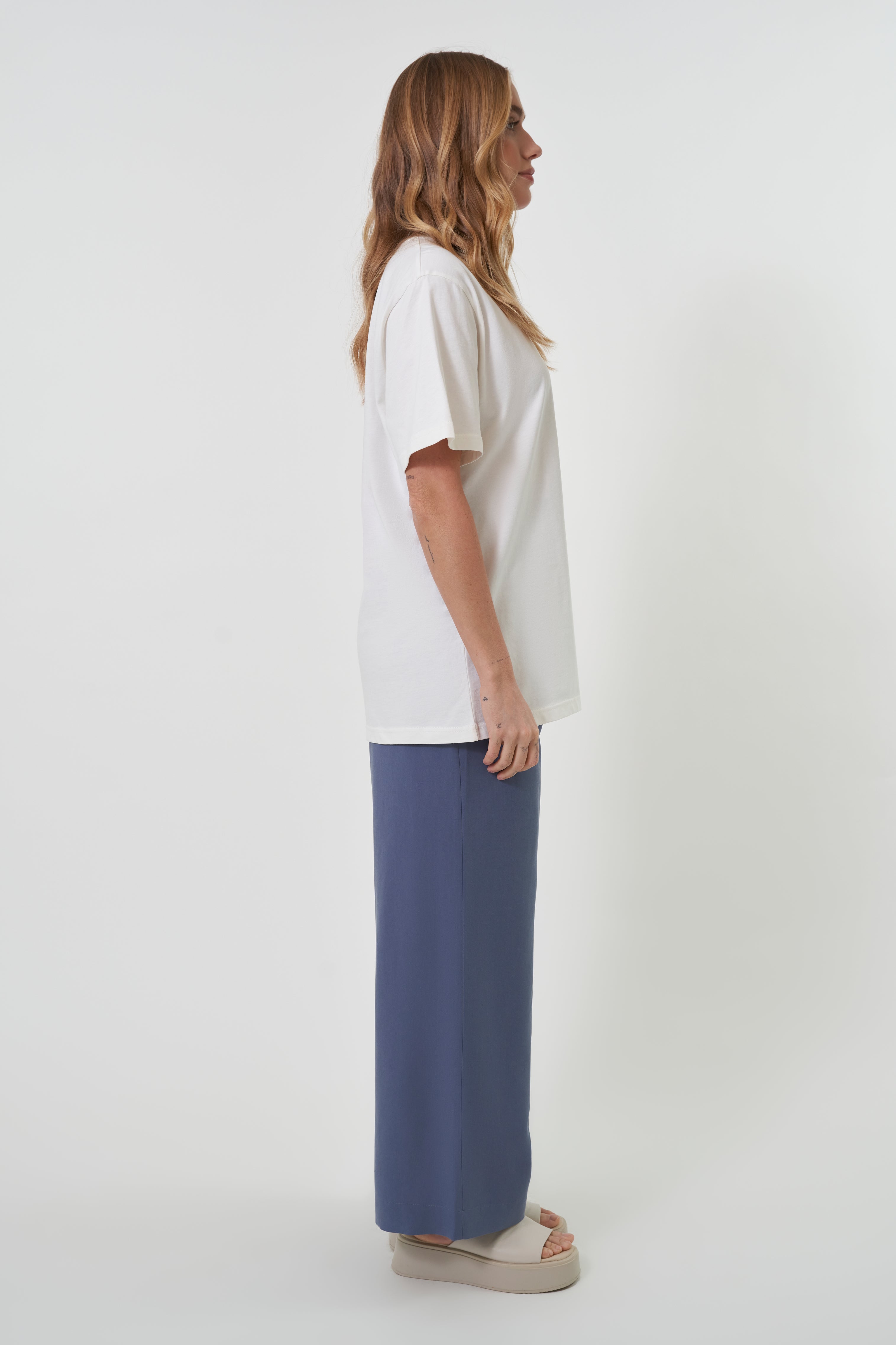 Boyfriend T-Shirt Off White Breezy