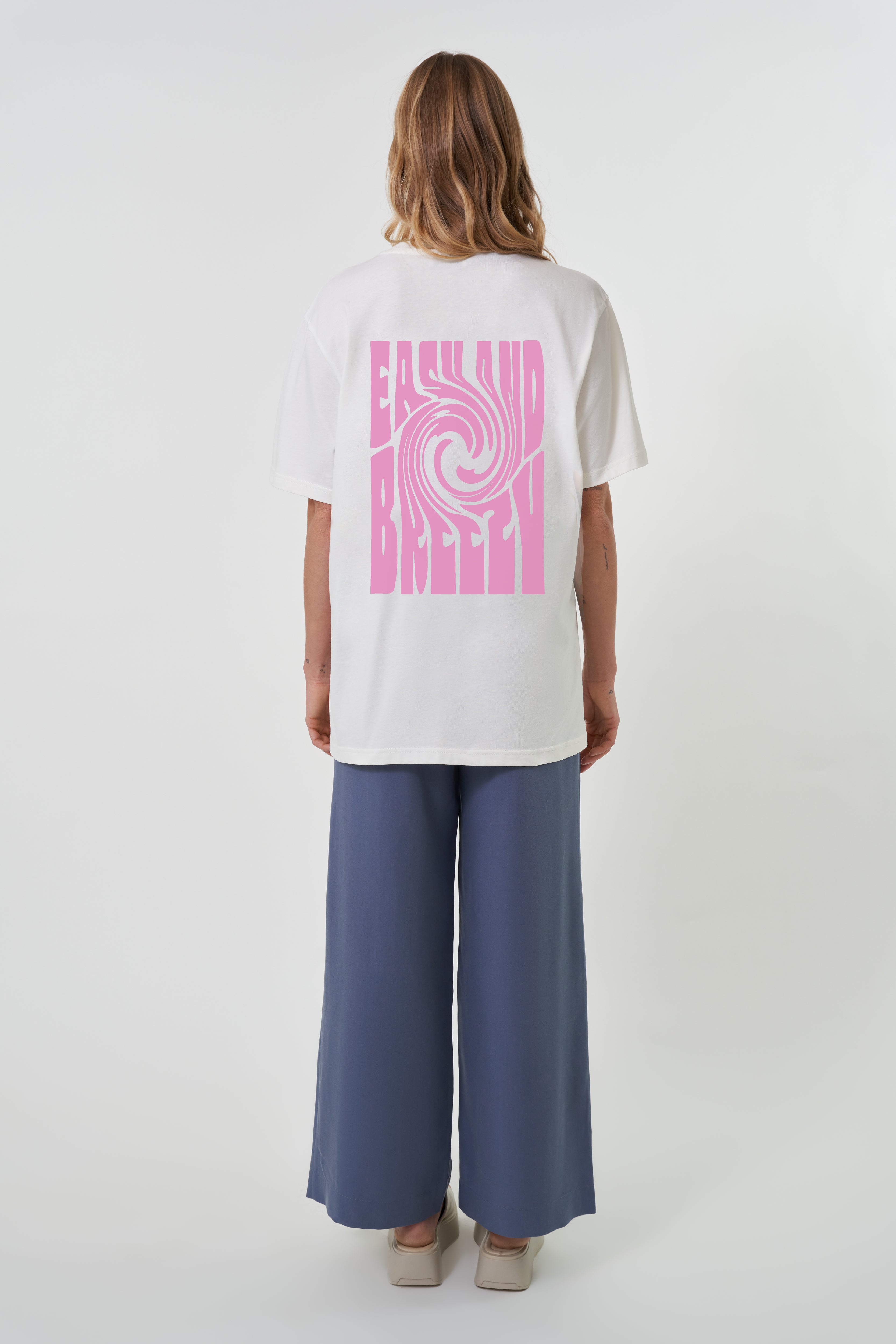 Boyfriend T-Shirt Off White Breezy