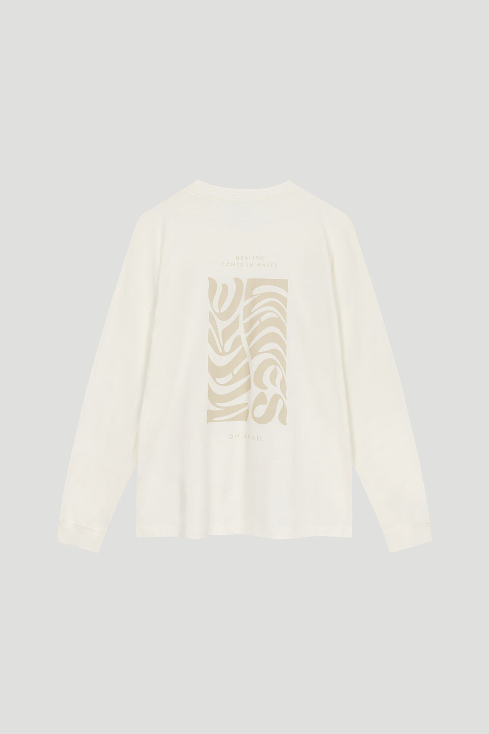 Longsleeve Off White Waves