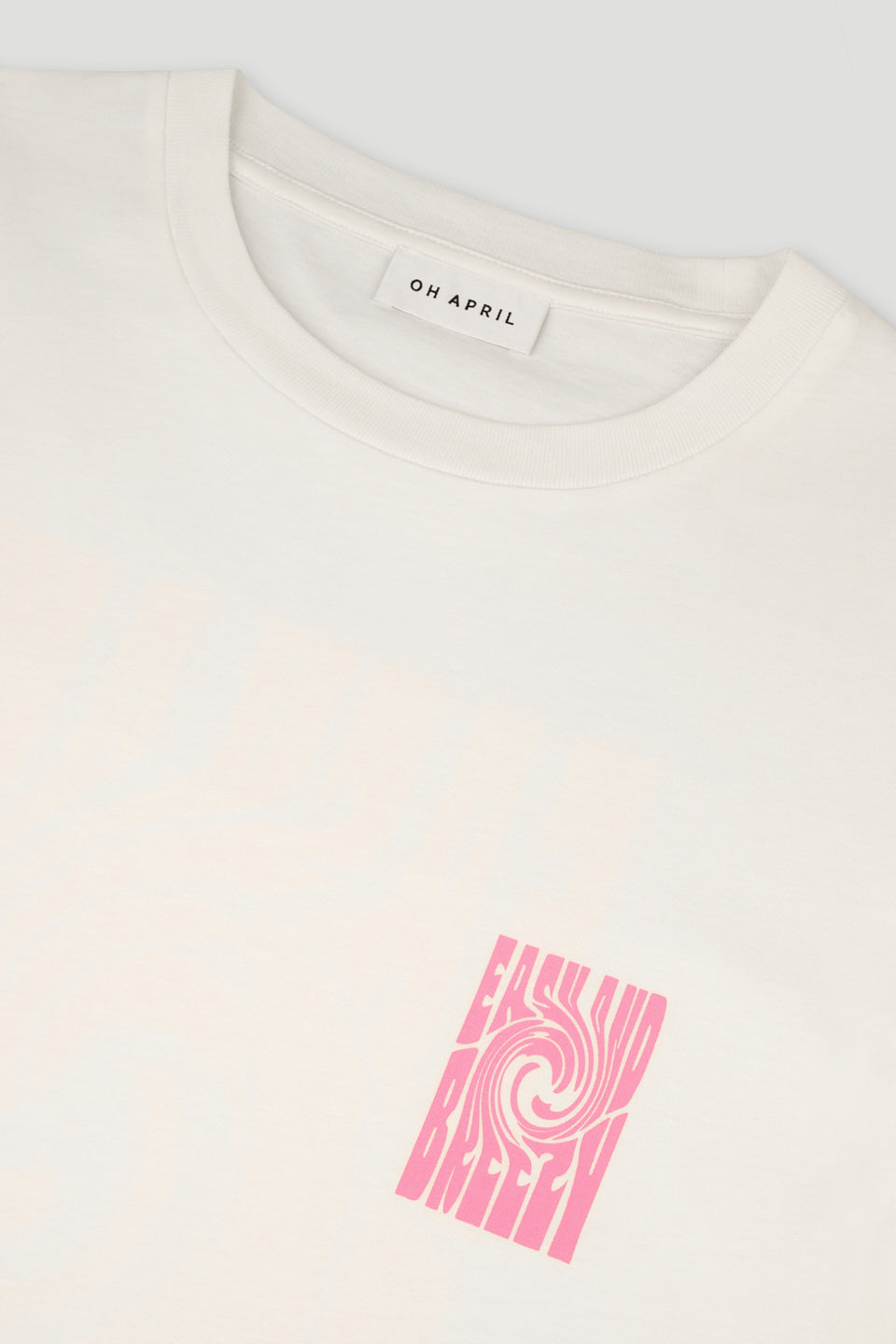 Boyfriend T-Shirt Off White Breezy