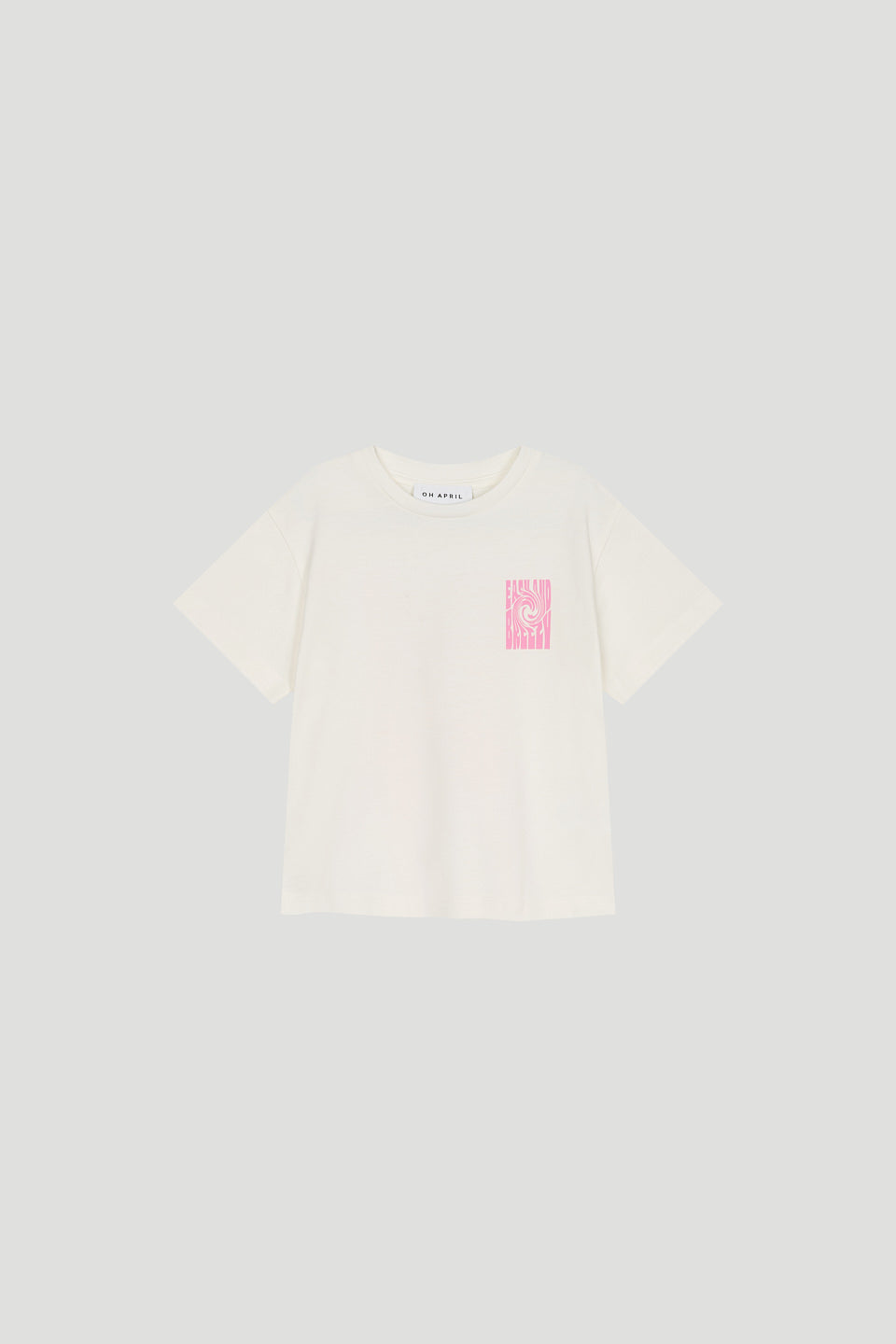 Kids T-Shirt Breezy Off White/Blush