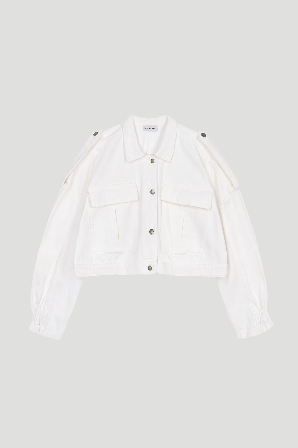 Oona Denim Jacket White