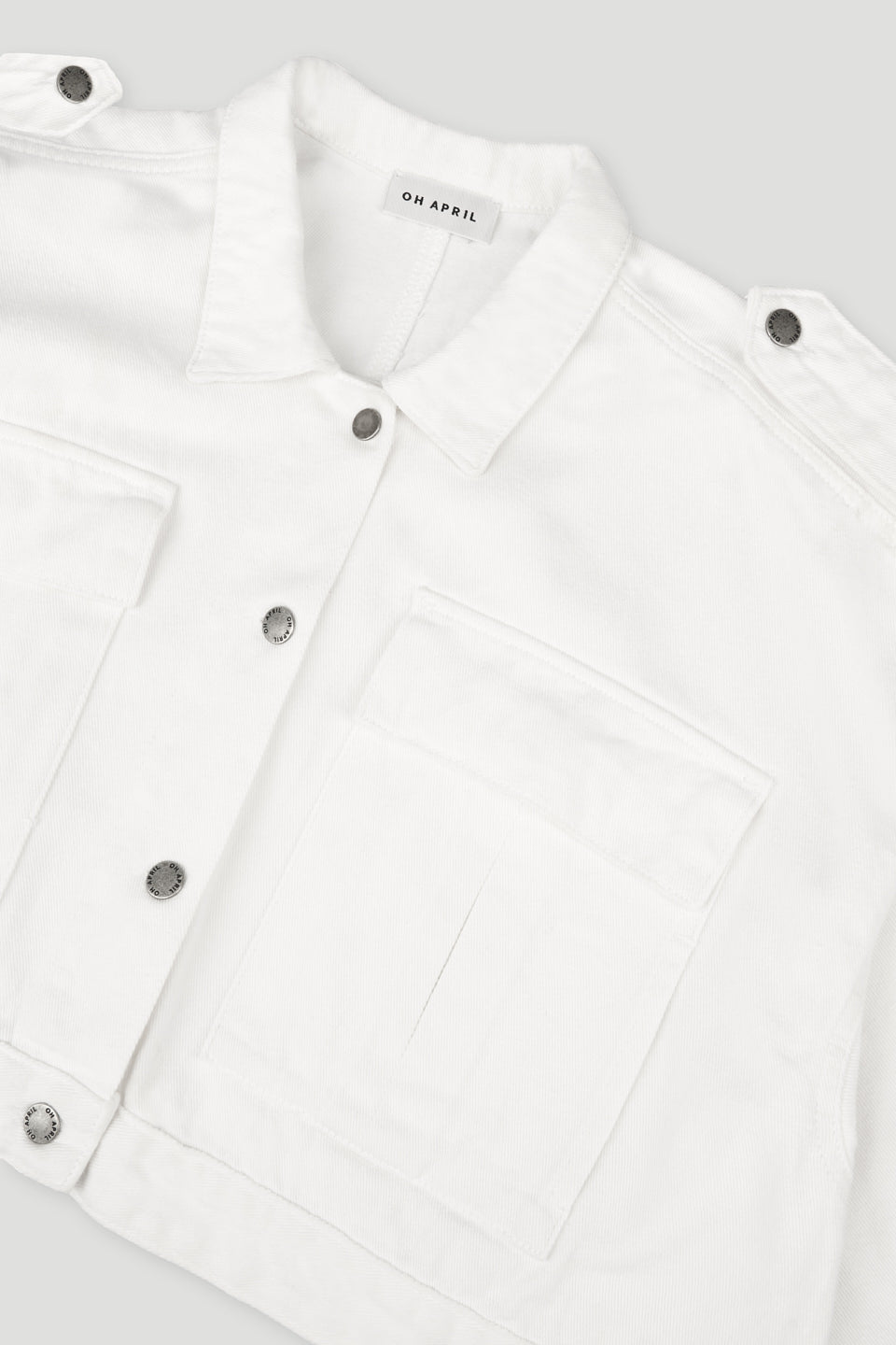Oona Denim Jacket White