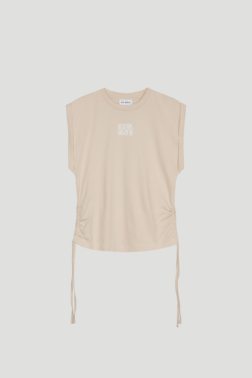 Riah Drawstring Shirt Cappuccino