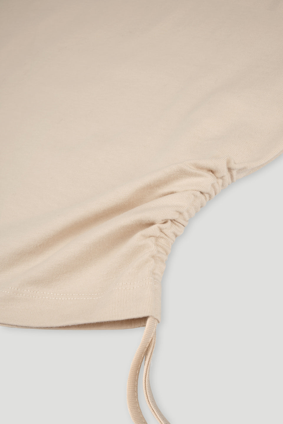 Riah Drawstring Shirt Cappuccino