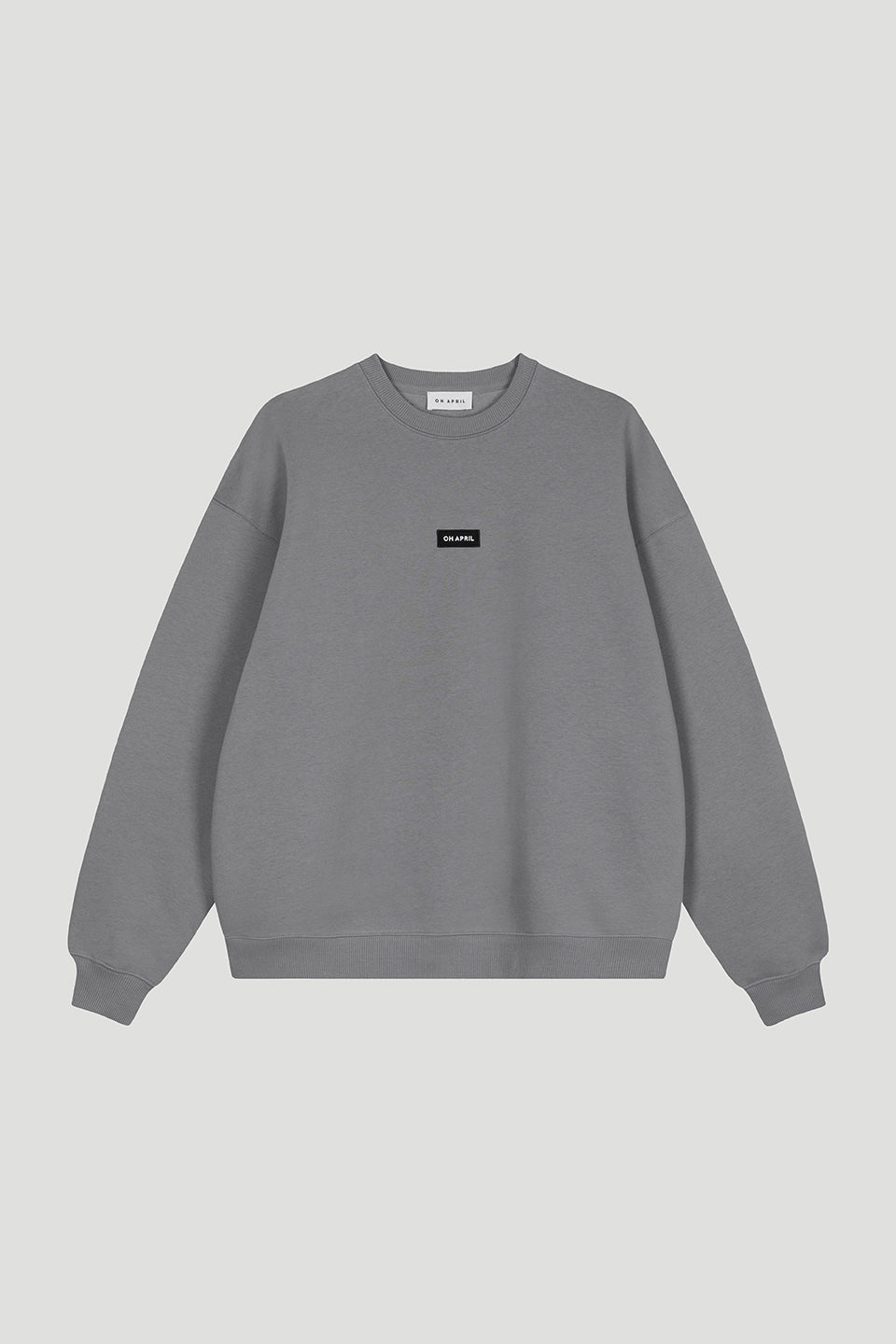 Black and grey sweatshirt online