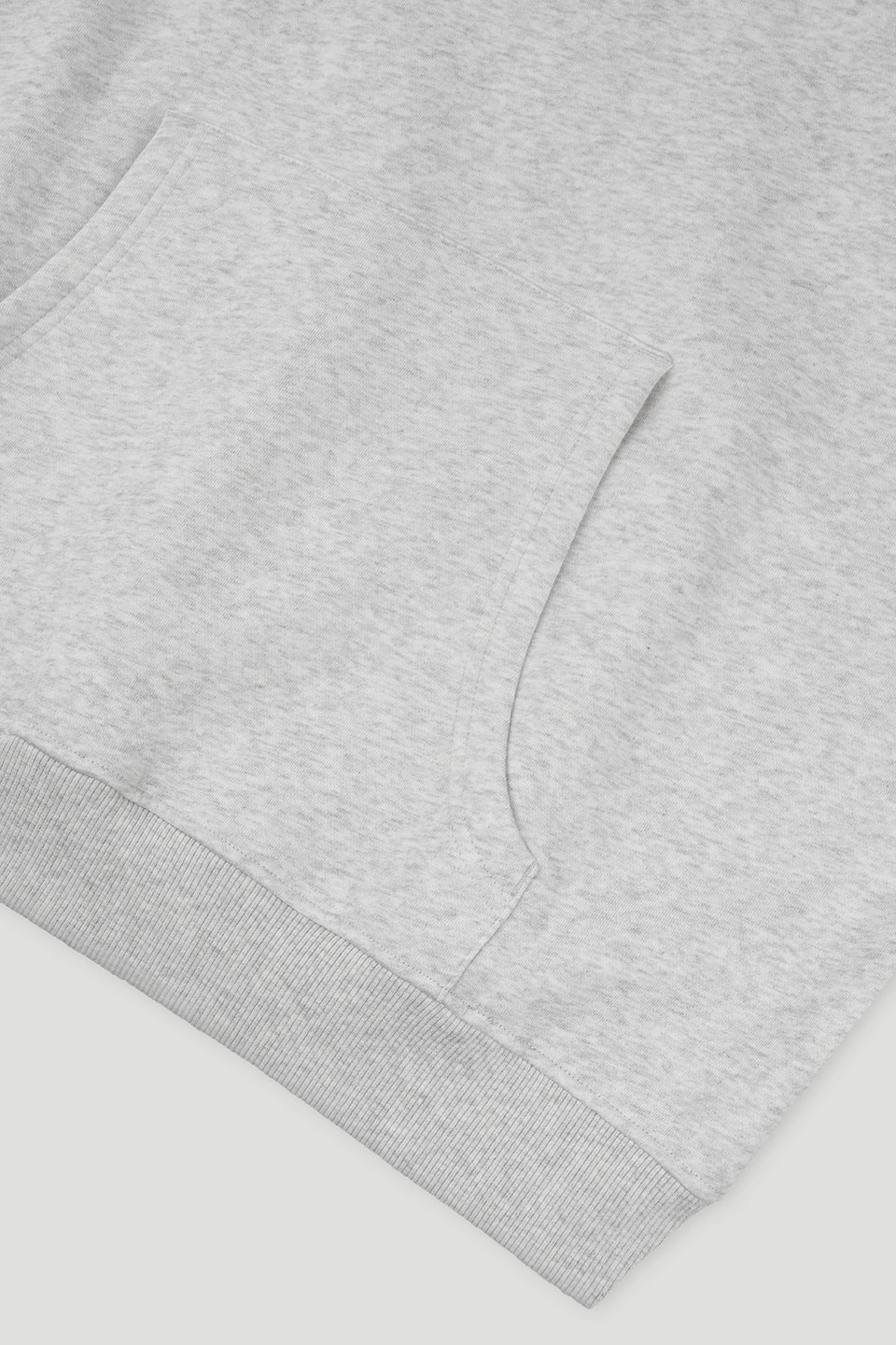 Boyfriend Hoodie Grey Melange