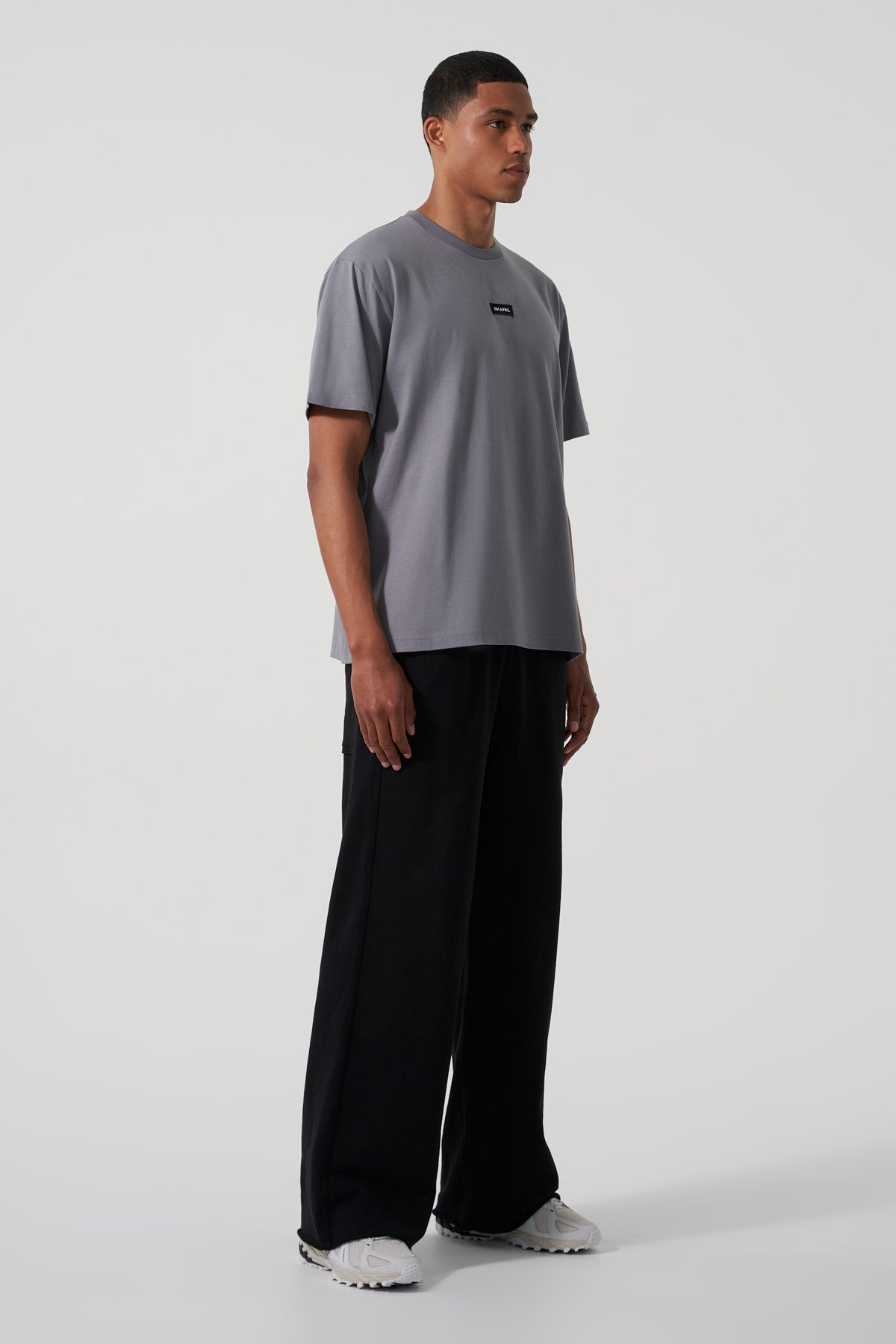 Boyfriend T-Shirt Dark Grey