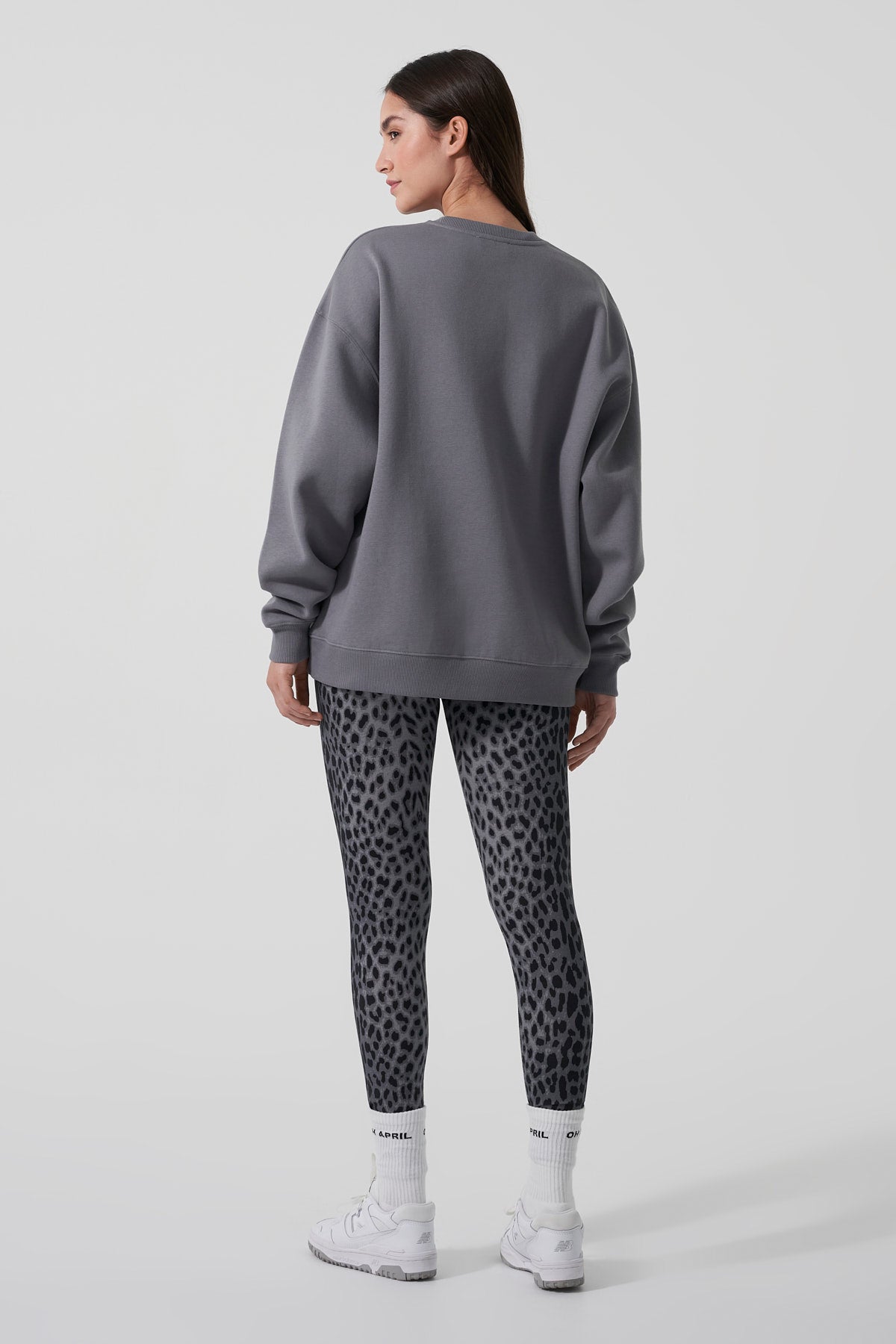 Oversized Sweater Dark Grey