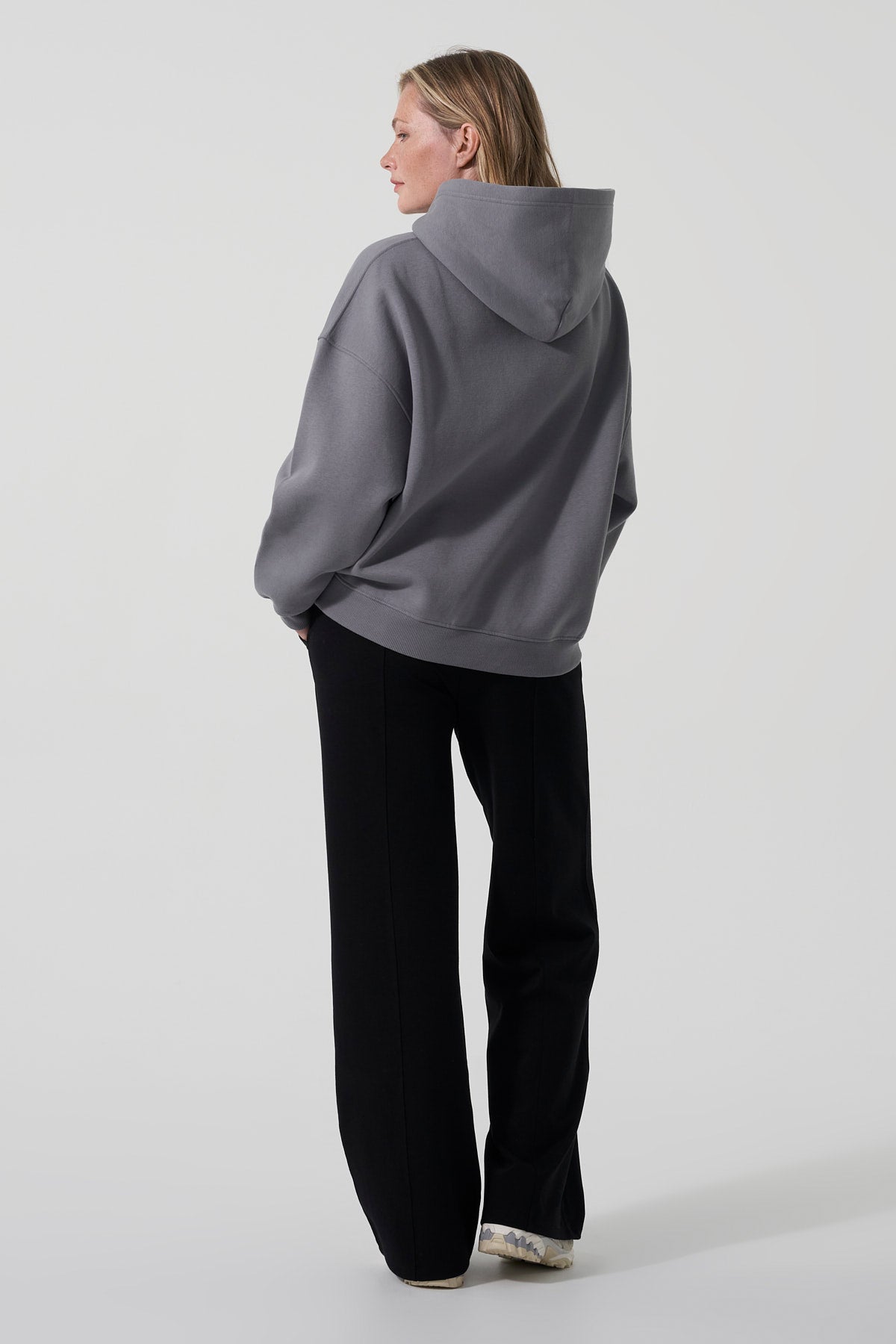 Boyfriend Hoodie Dark Grey