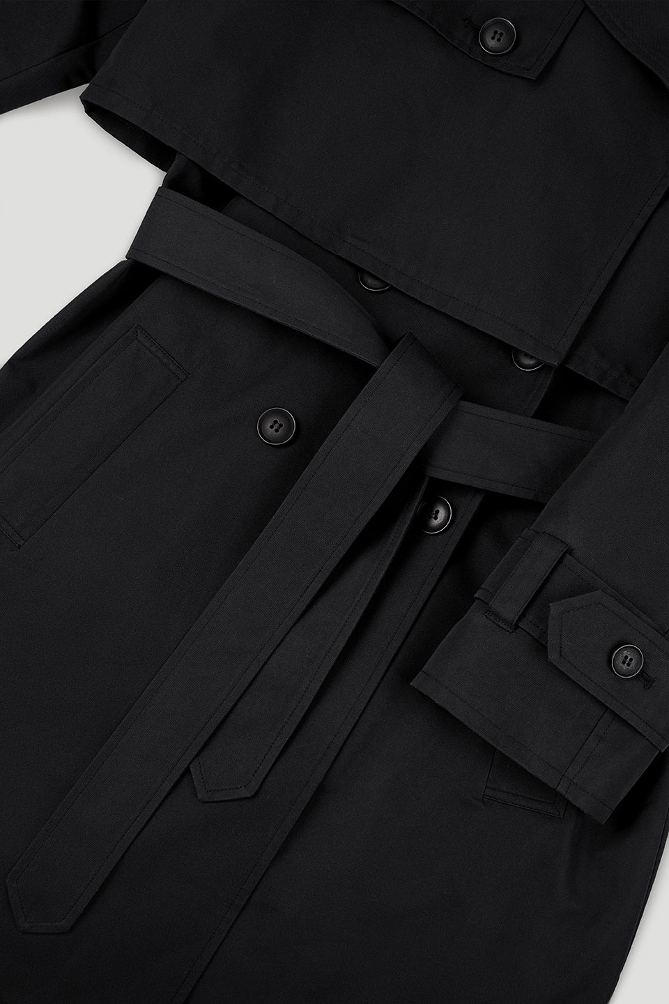 Aubrey Trenchcoat Black