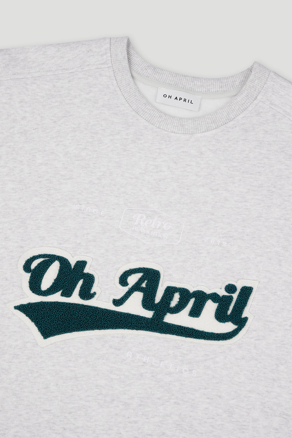 Ivo Sweatshirt Retro OH APRIL Grey