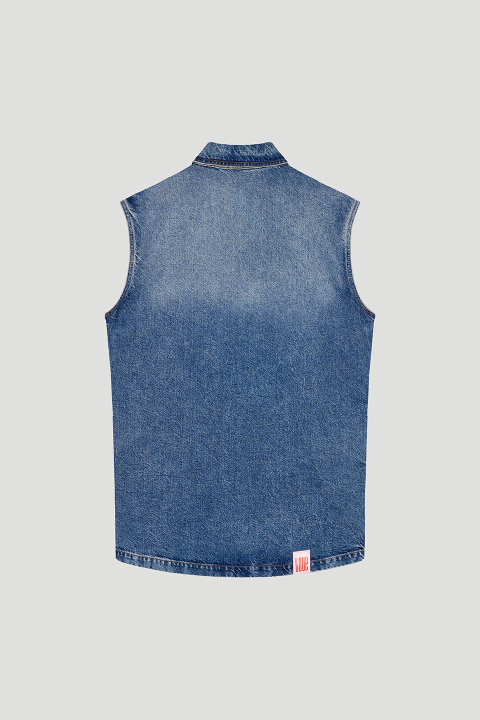 Meva Denim Dress Denim Mid Blue