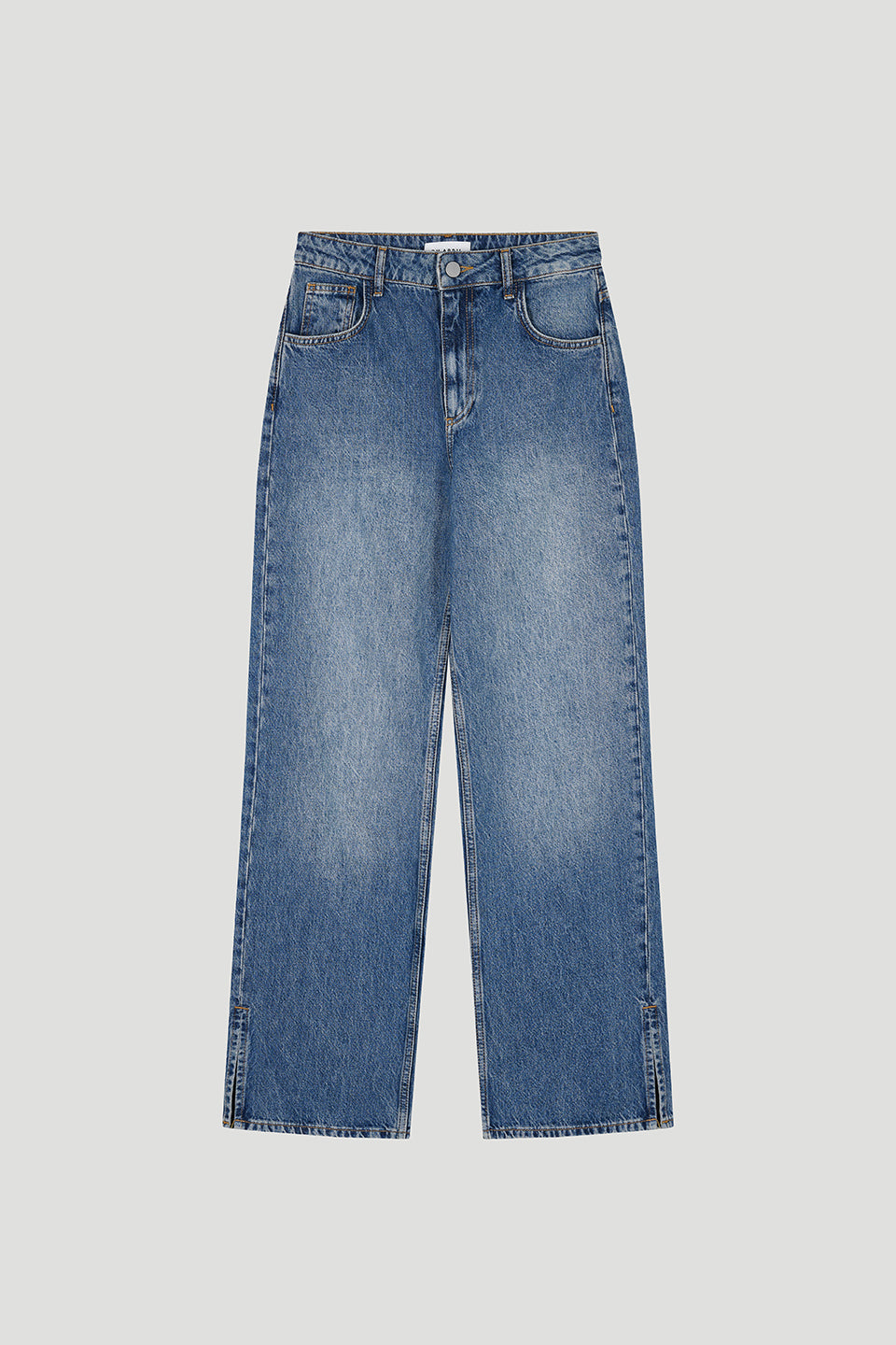 Lily Denim Pants Denim Mid Blue