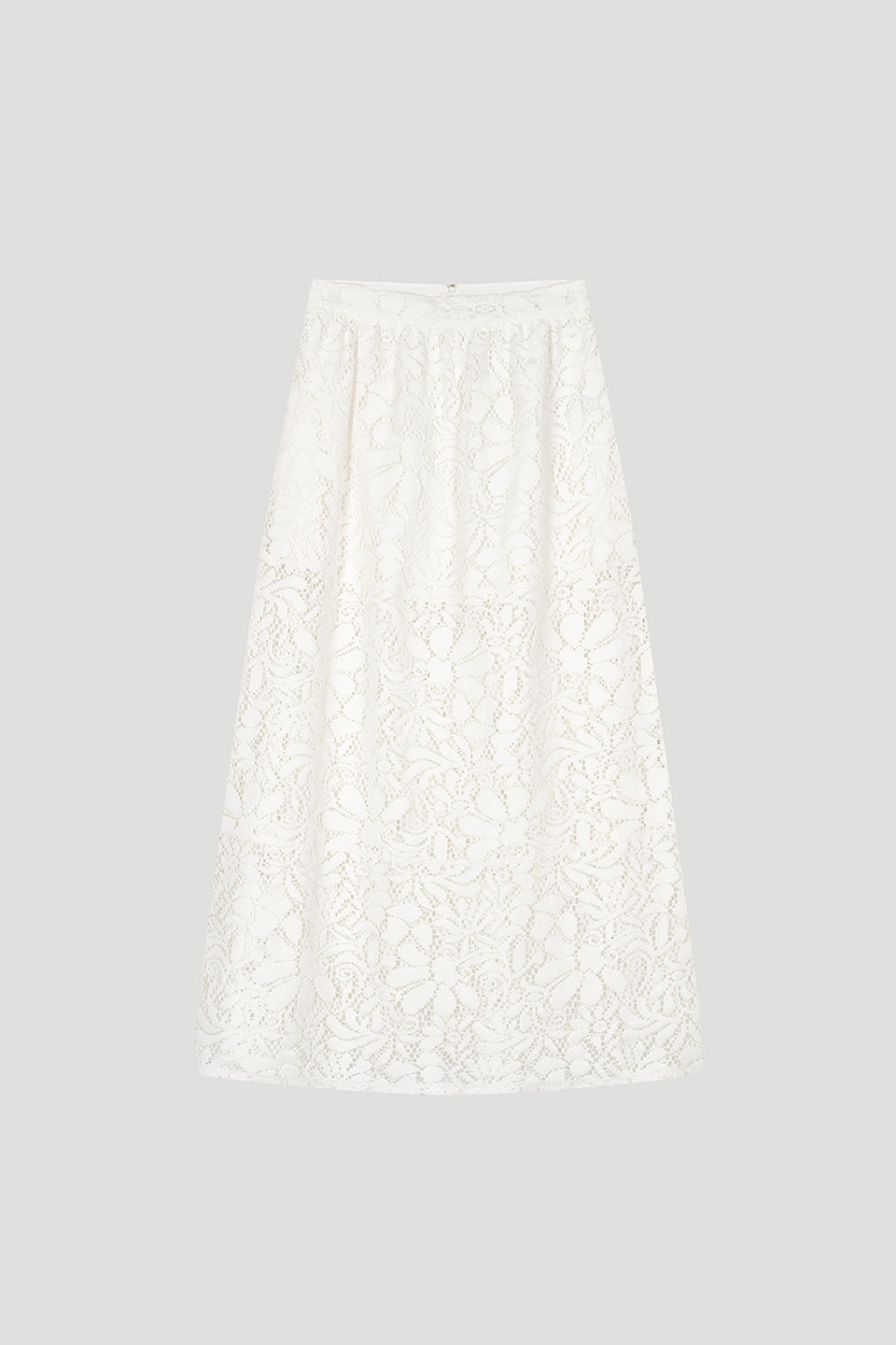 Cherimoya Lace Skirt Off White