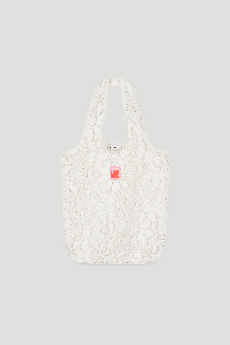 Atemoya Lace Bag Off White