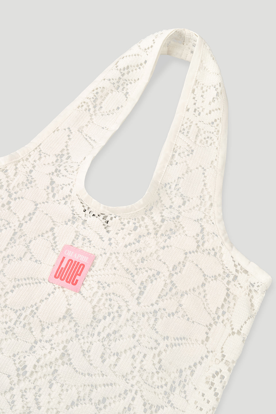 Atemoya Lace Bag Off White