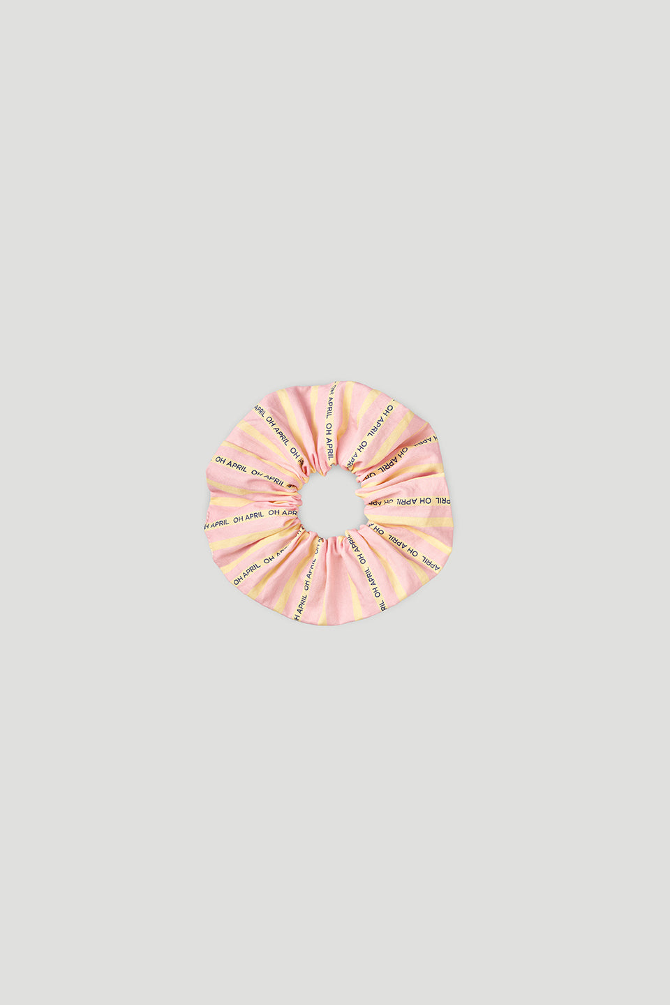 Scrunchie Stripe Soft Blush Stripe