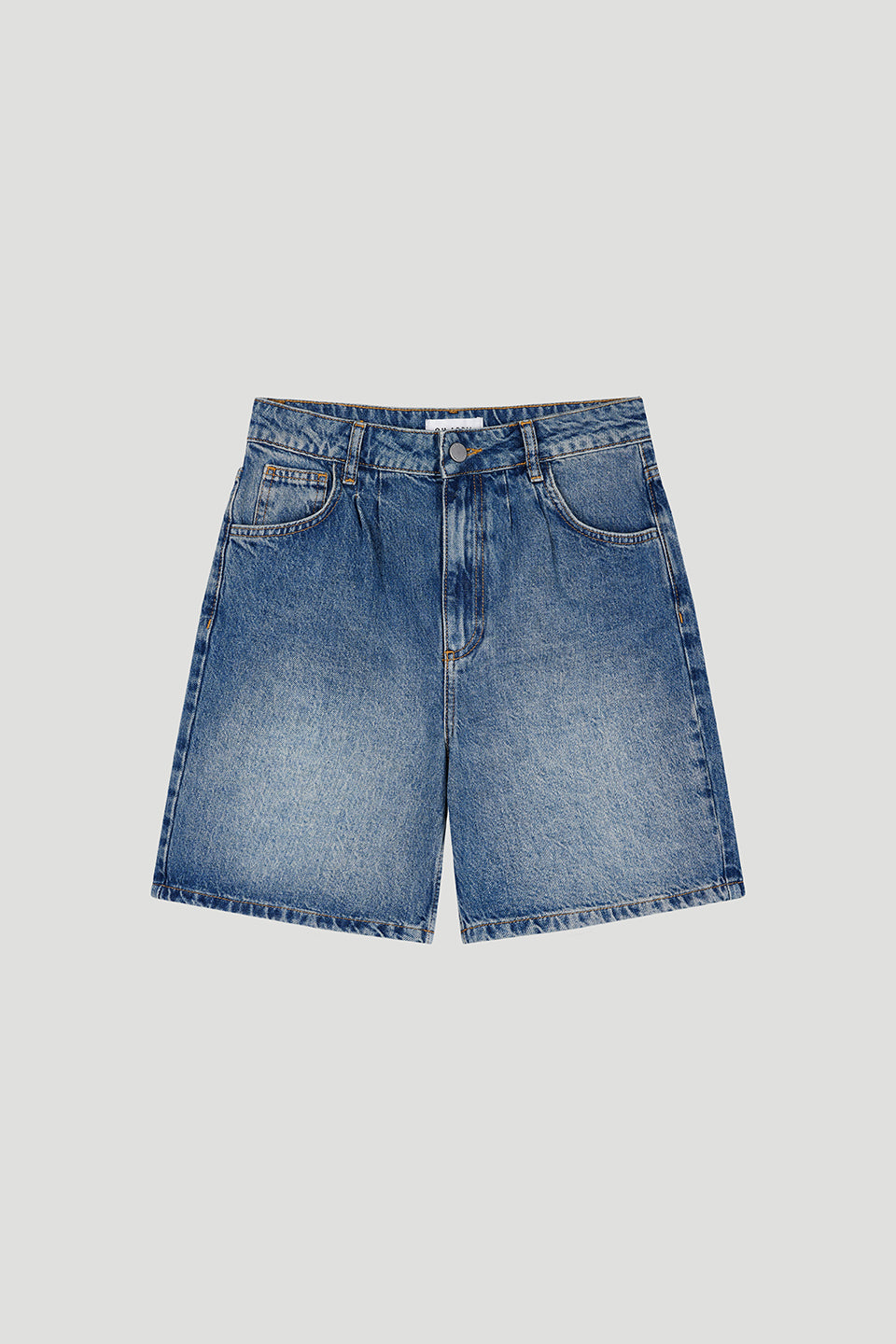Toum Denim Shorts Denim Mid Blue