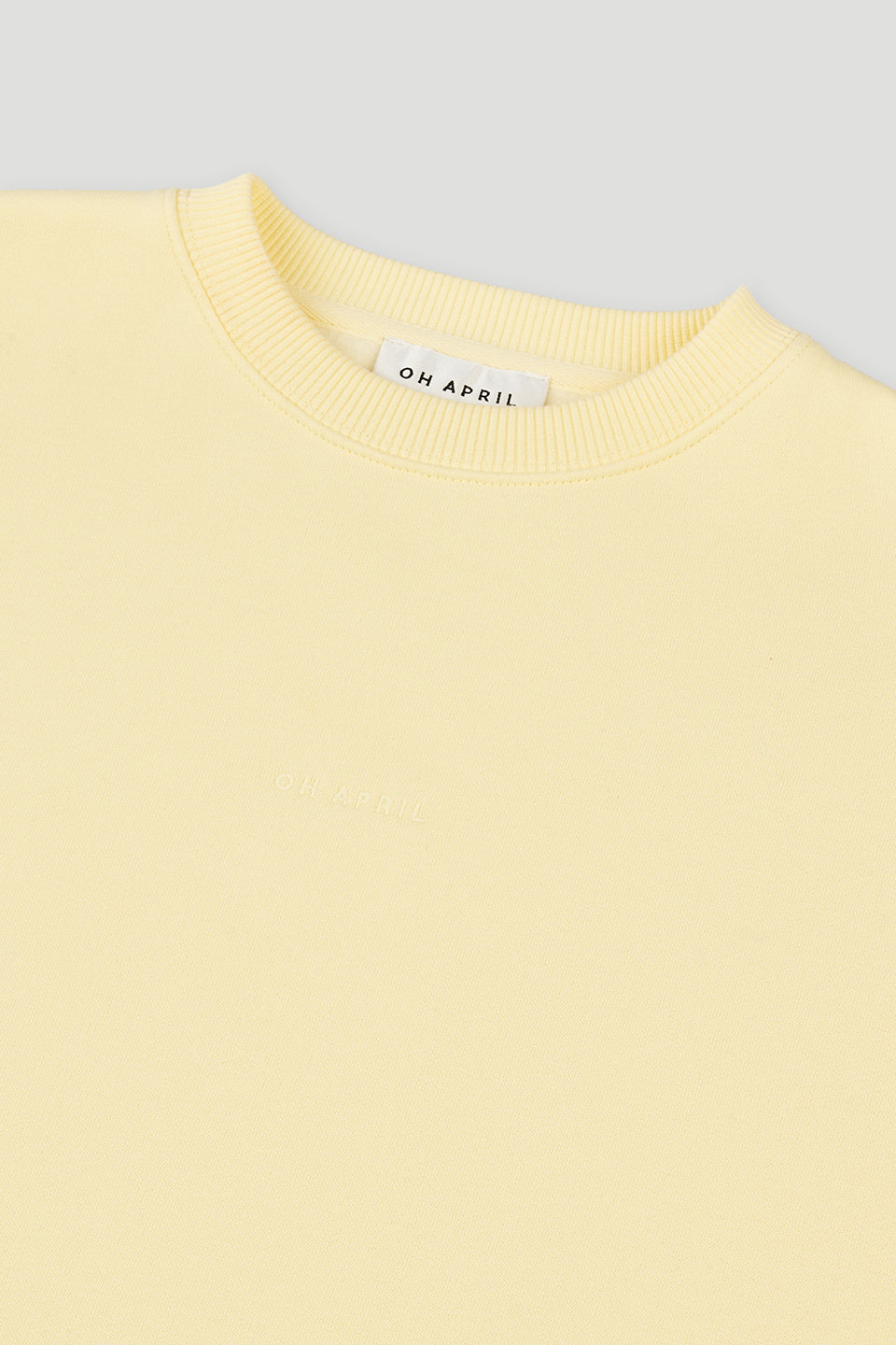 Oversized Sweater Lemon