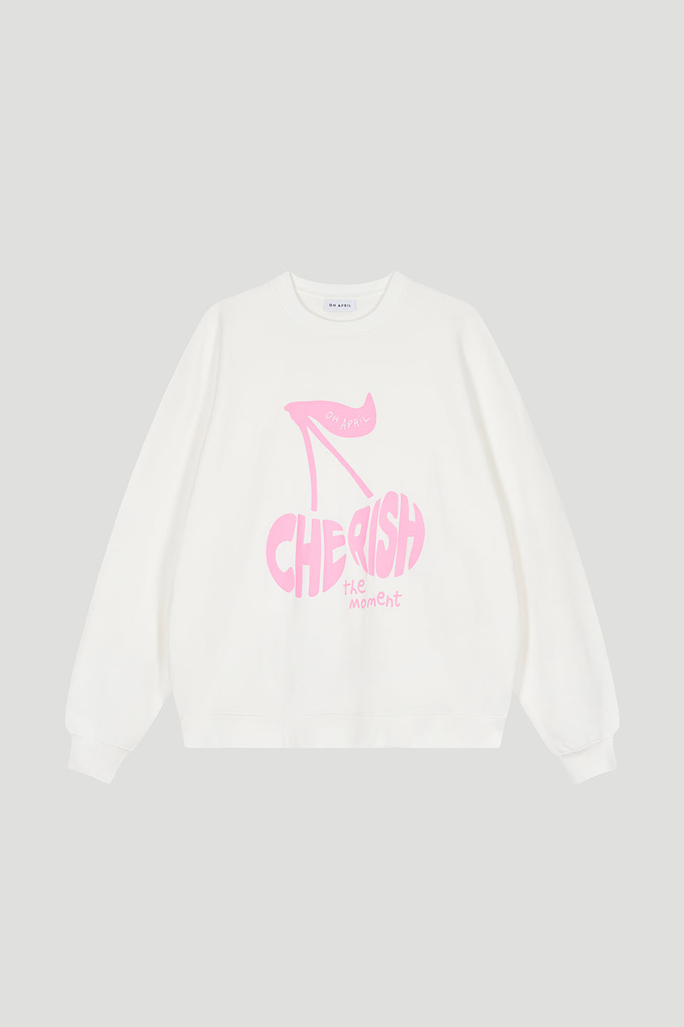 Oversized Sweater Cherish Moment Pearl