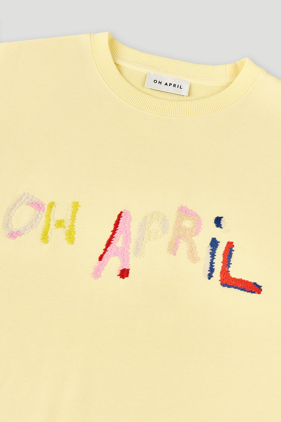 Oversized Sweater Varied OH APRIL Lemon