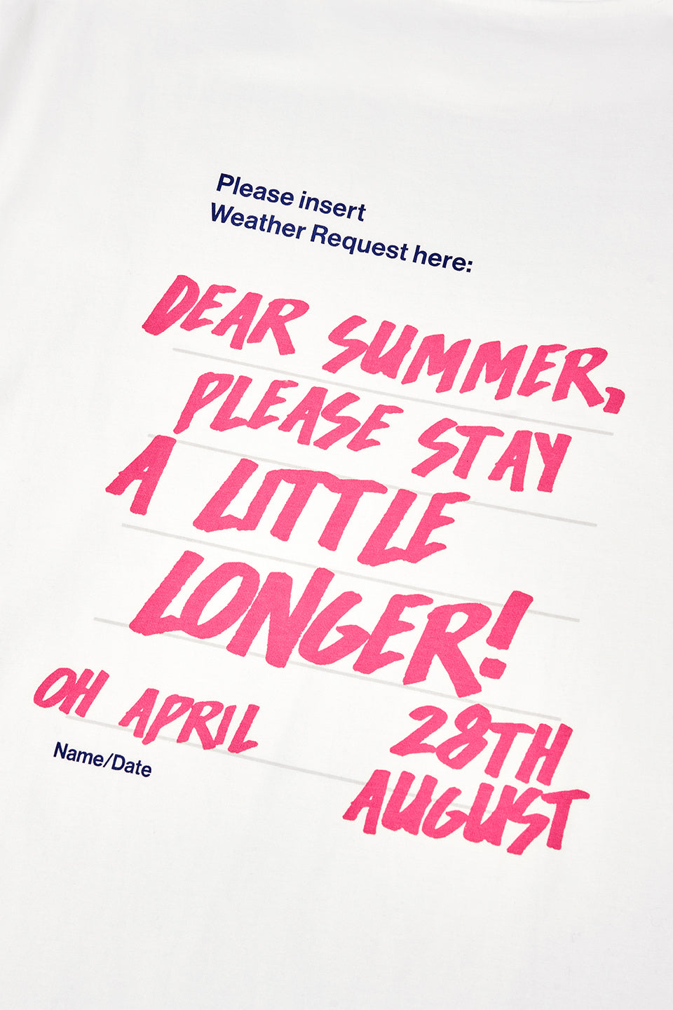 BF T-Shirt Dear Summer