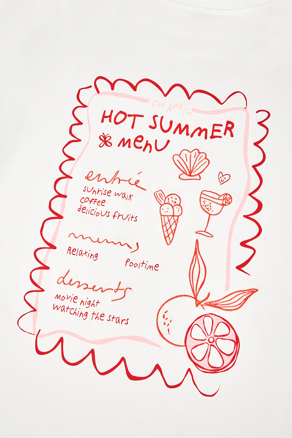 BF T-Shirt Hot Summer Menu