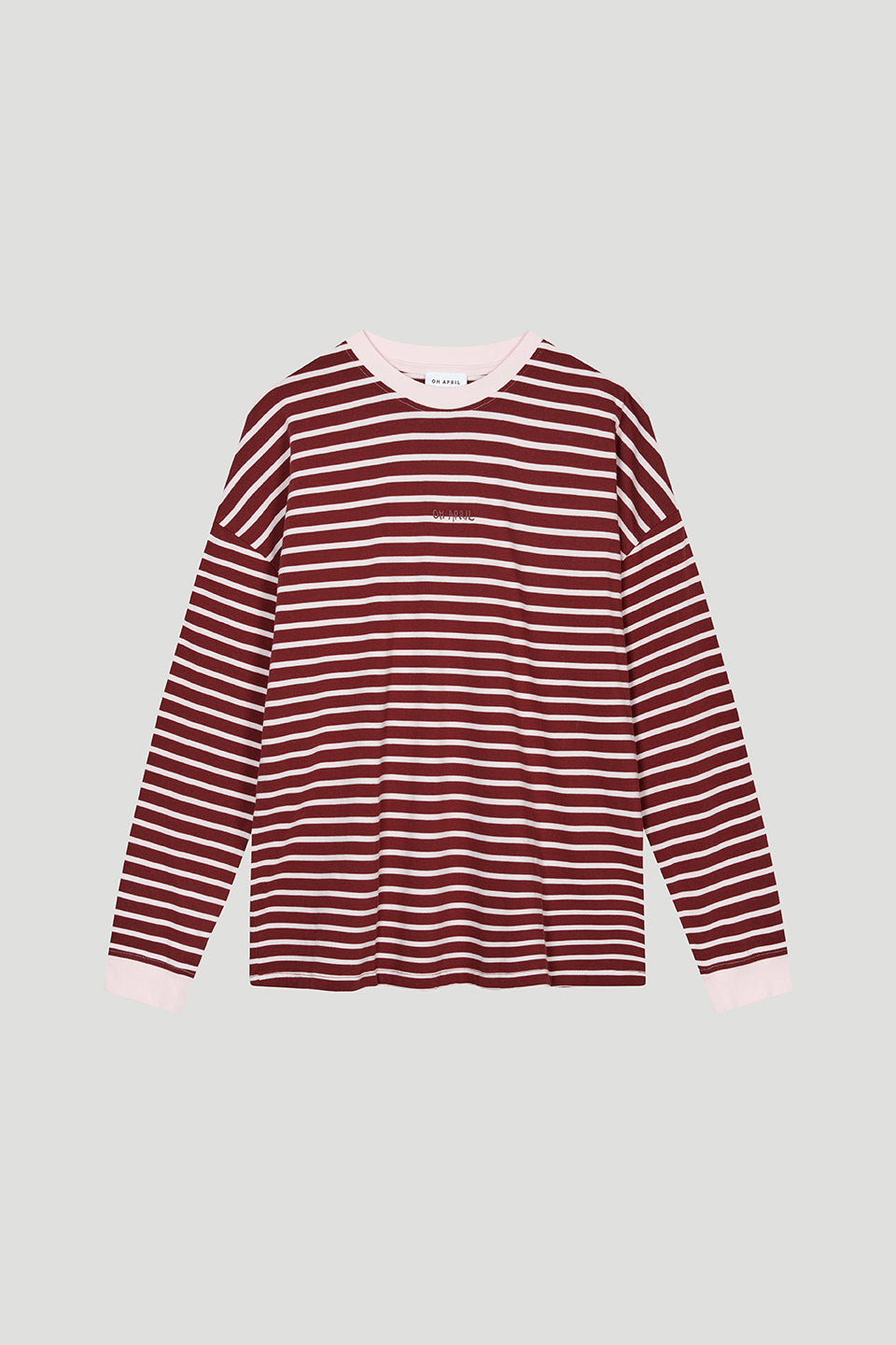 Venetia Striped Longsleeve Cherrywood