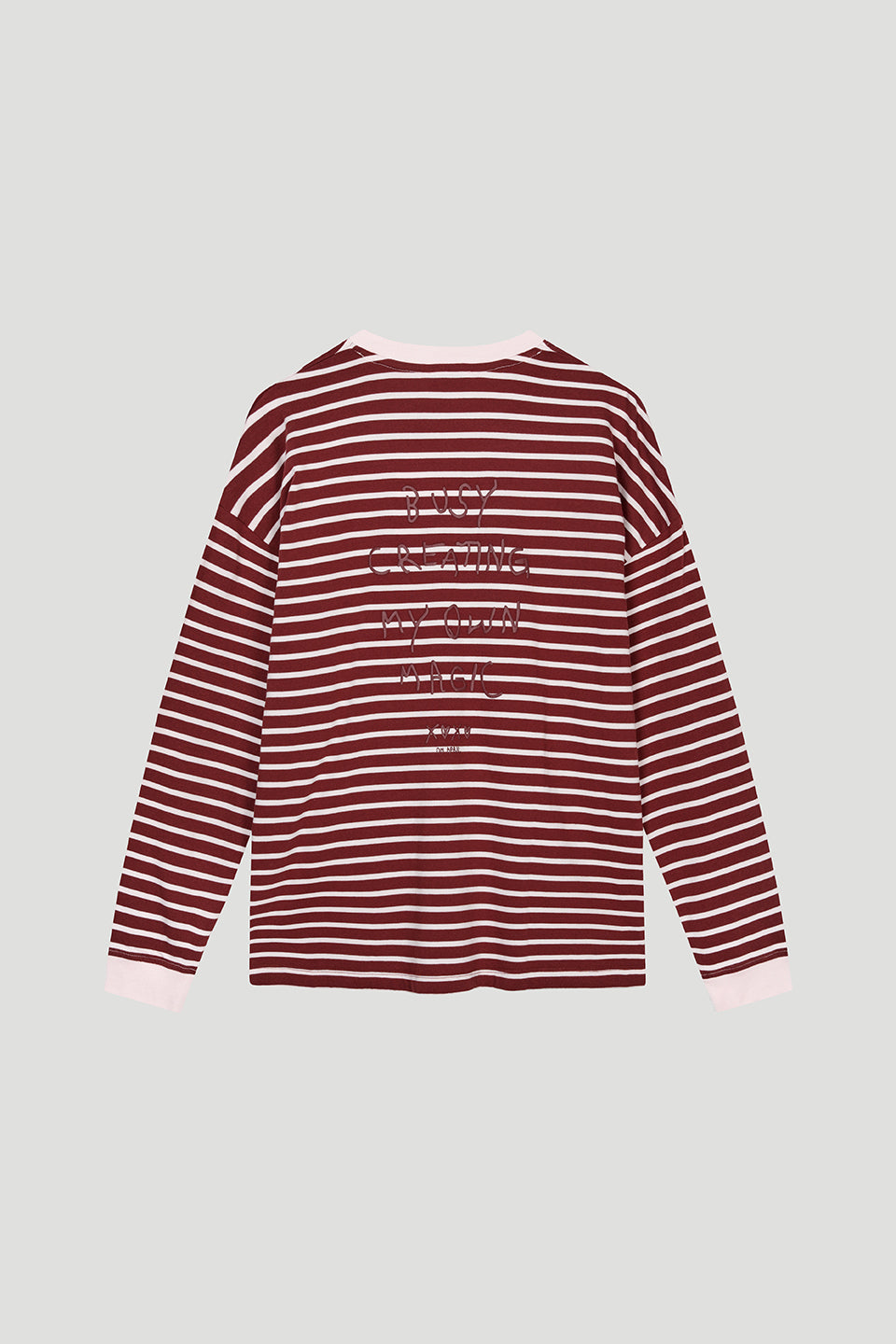 Venetia Striped Longsleeve Cherrywood