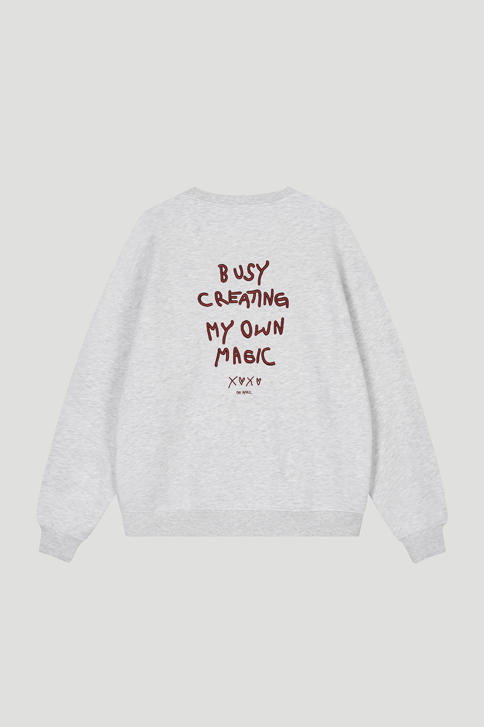 Oversized Sweater Magic Grey Melange