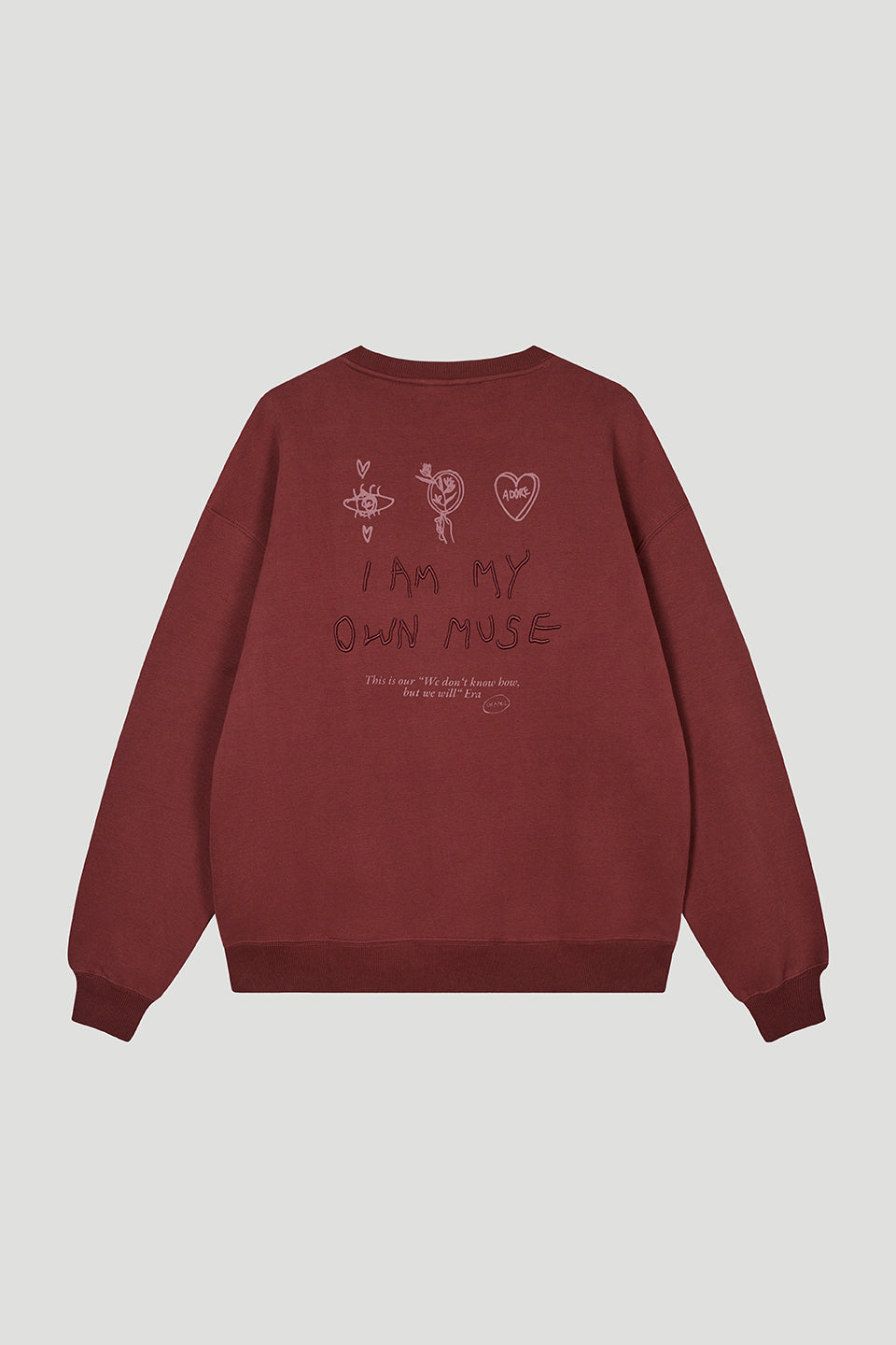 Oversized Sweater Muse Cherrywood