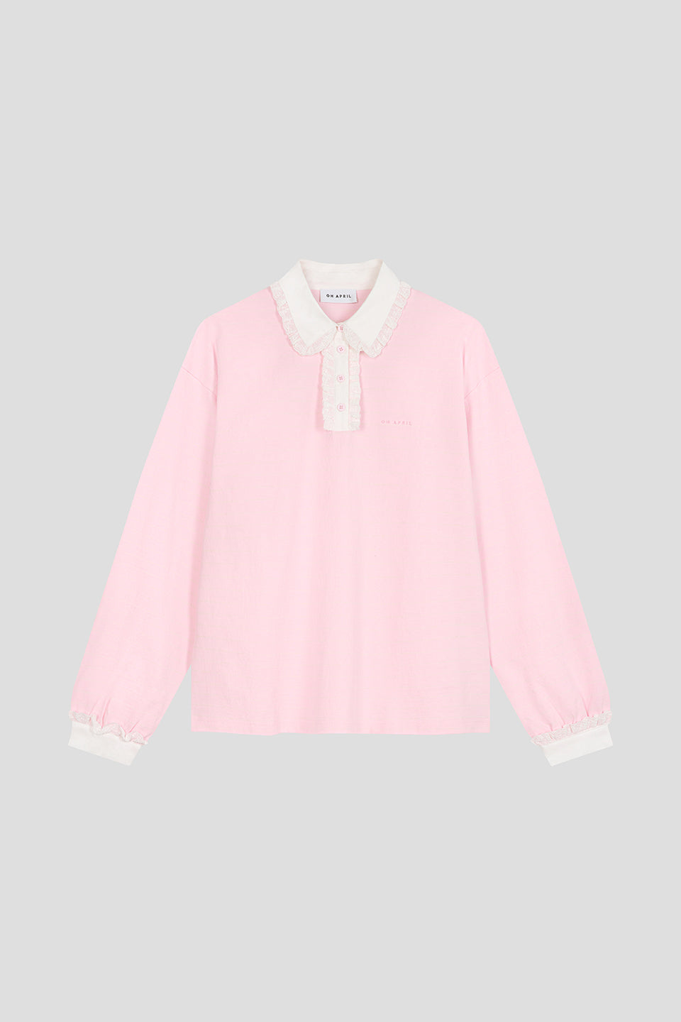 Jolina Lace Polo Baby Rose