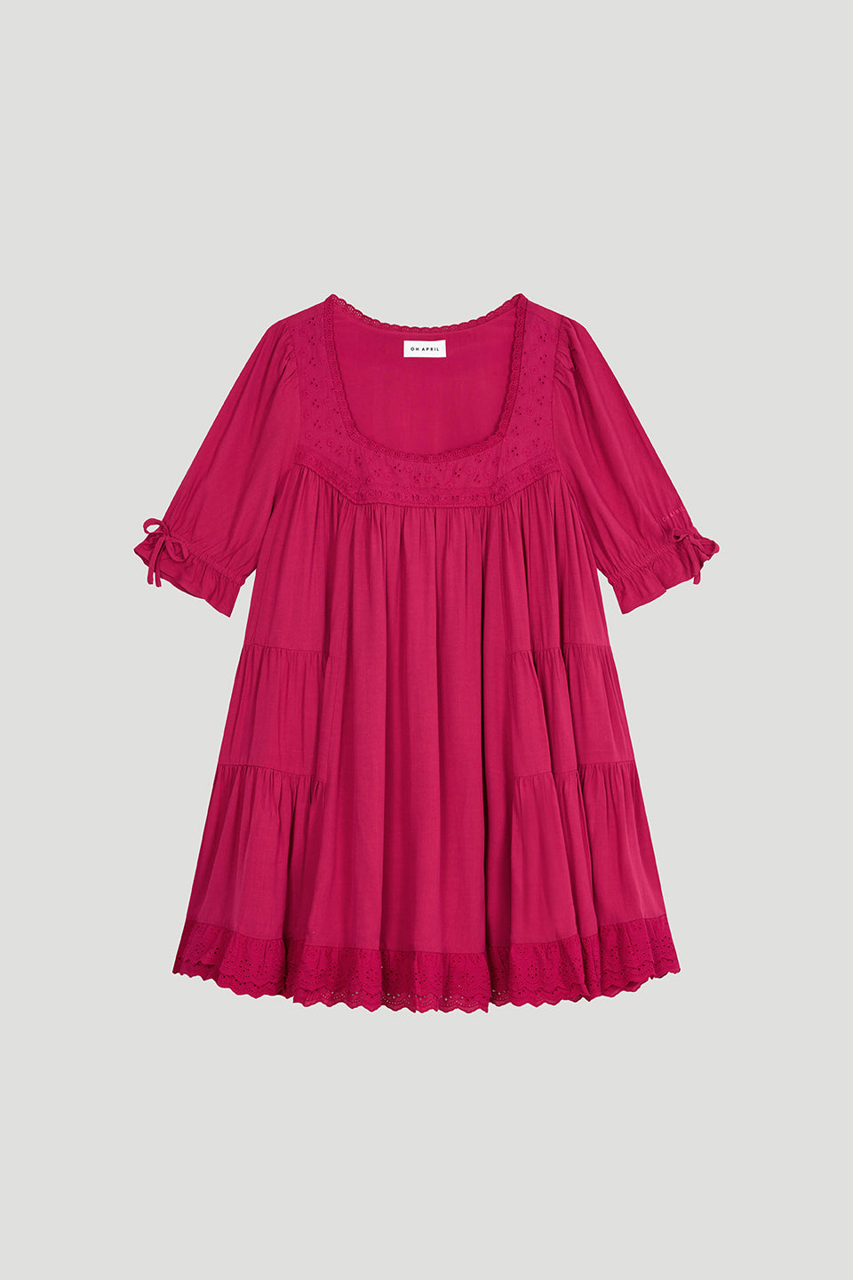 Isla A-Line Dress Berry Whip