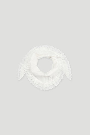 Elvie Scarf White