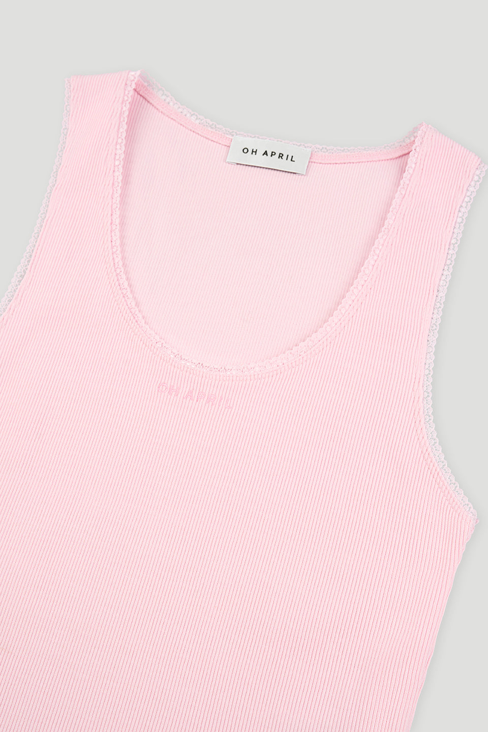 Jolie Lace Tanktop Baby Rose