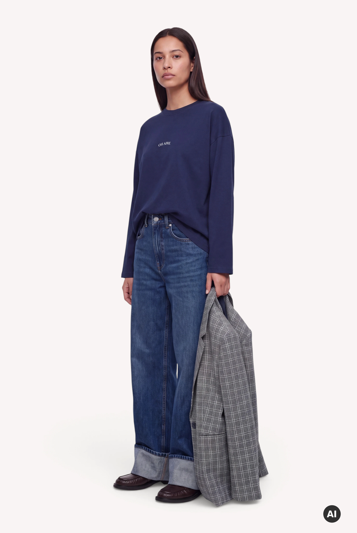 Regular Longsleeve Oh April Navy