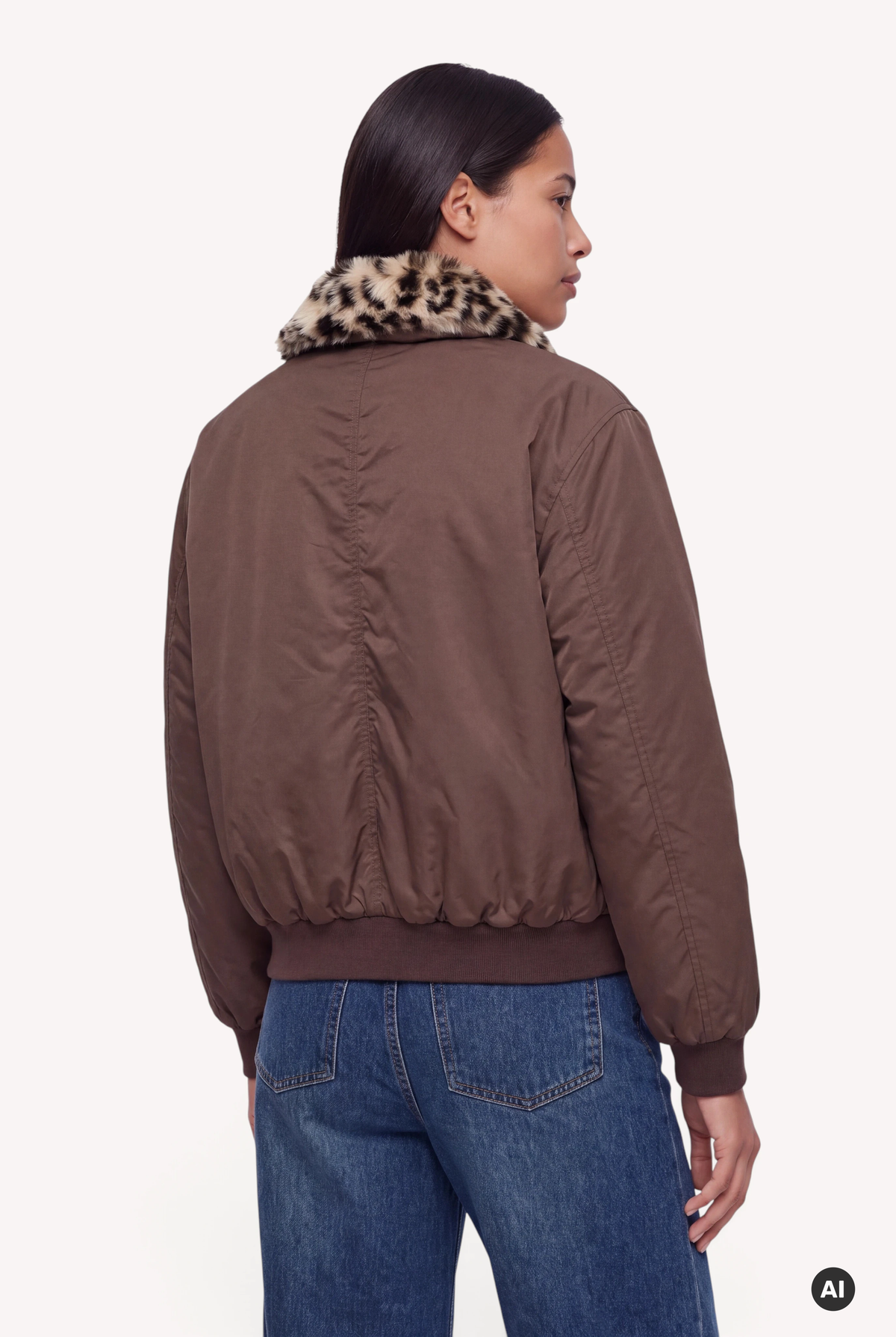 Runa Bomberjacket Dark Brown