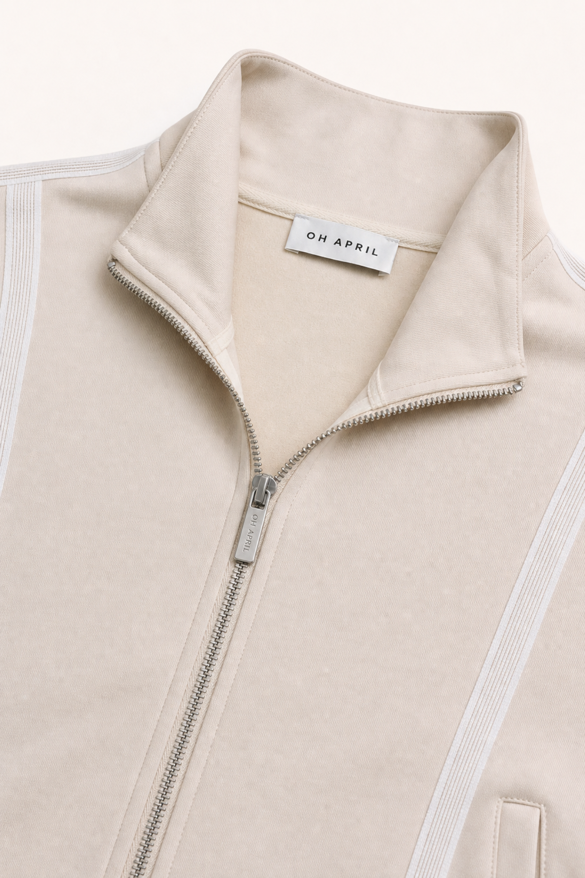 Wren Track Jacket Beige