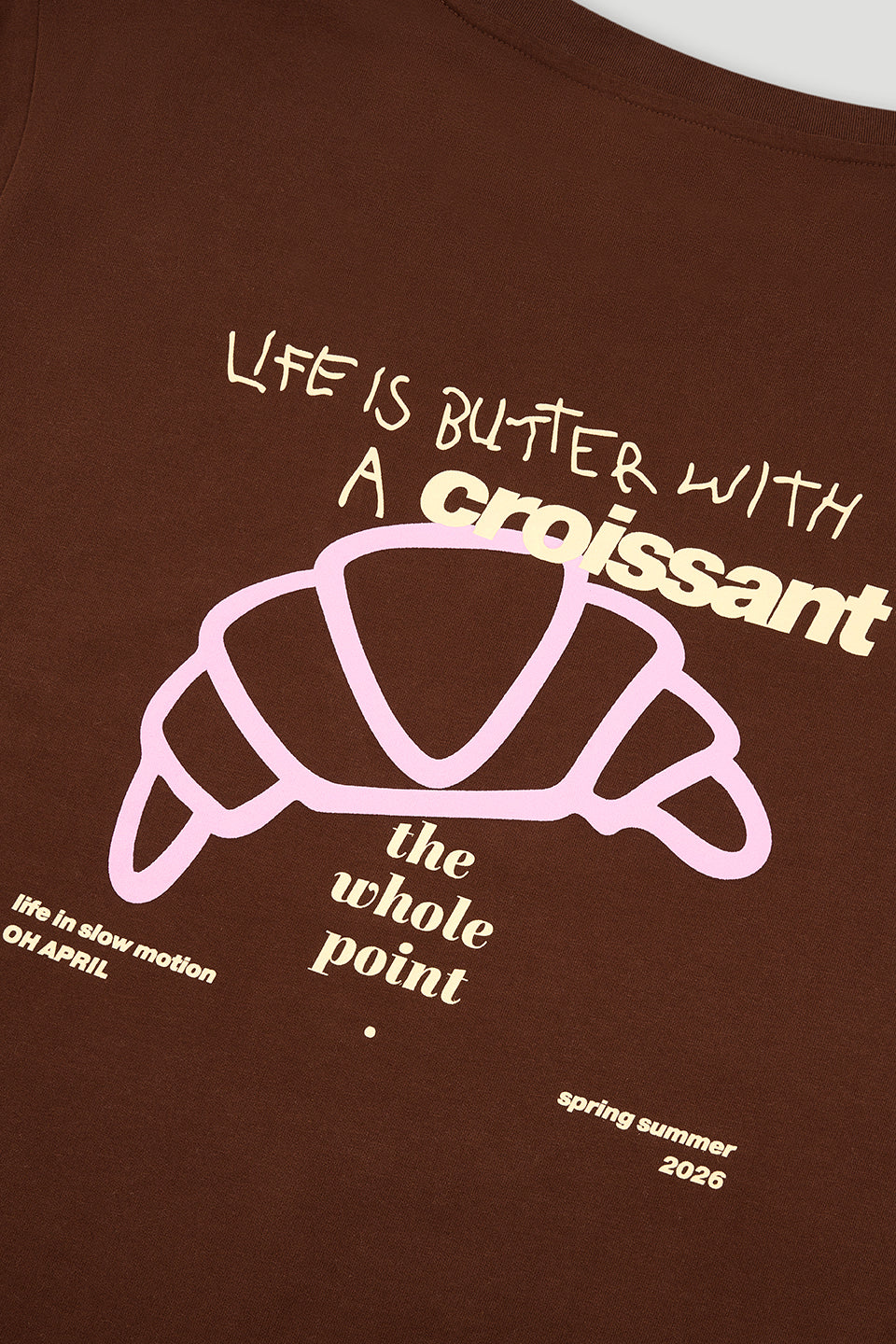 BF T-Shirt Croissant Cocoa Dust