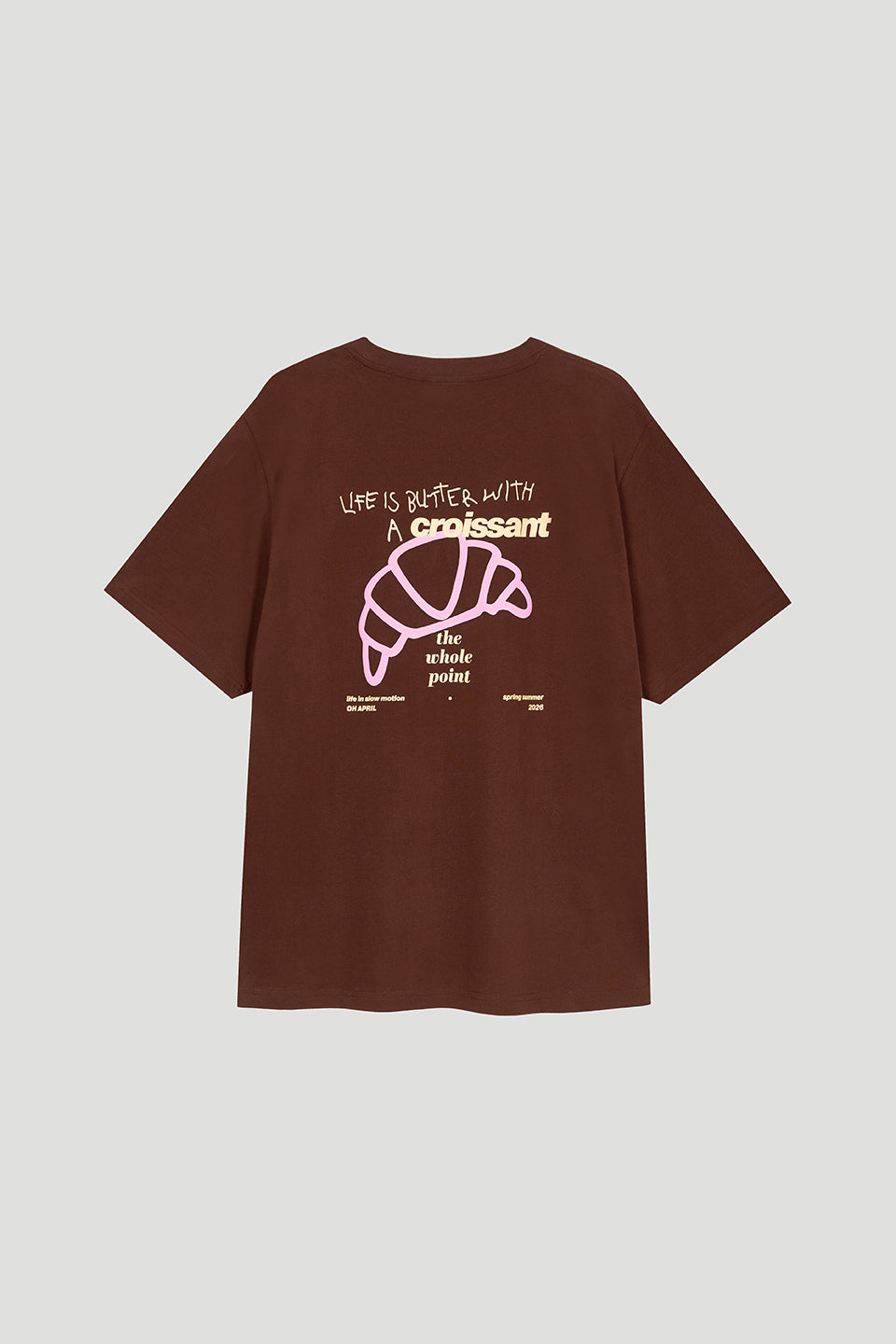 BF T-Shirt Croissant Cocoa Dust