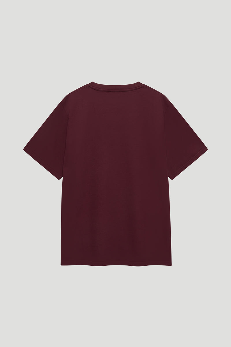 BF T-Shirt Girl's Girl Aubergine Brown