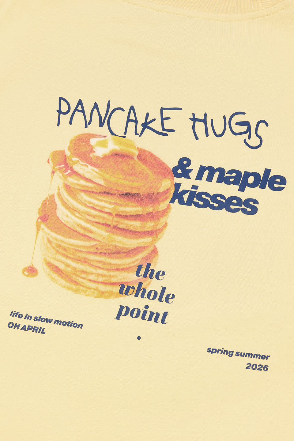 BF T-Shirt Pancake Butter Yellow