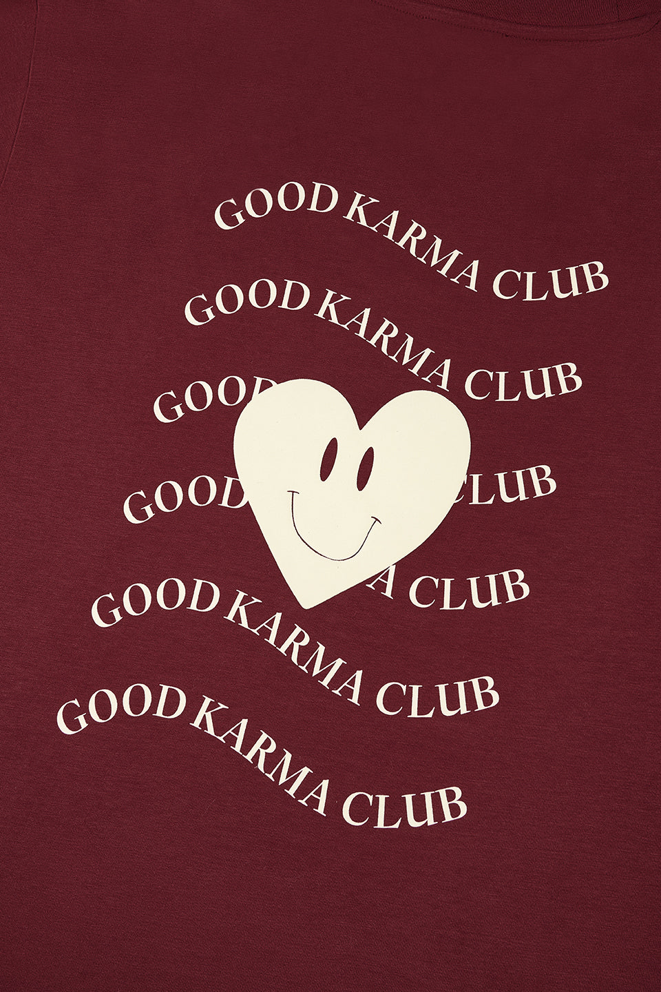 BF T-Shirt Good Karma Wave Merlot